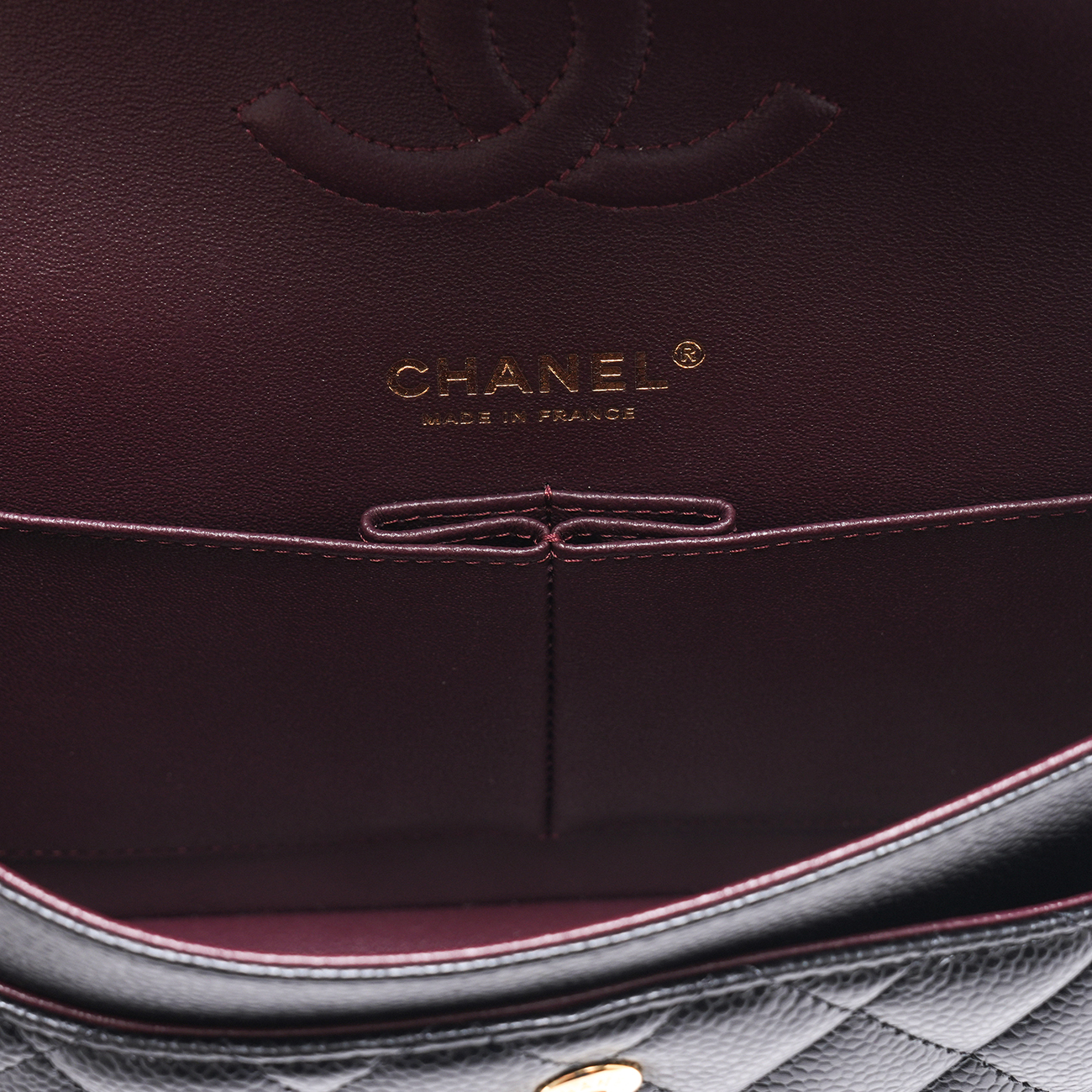 CHANEL(USED)샤넬 캐비어 클래식 미듐 플랩백