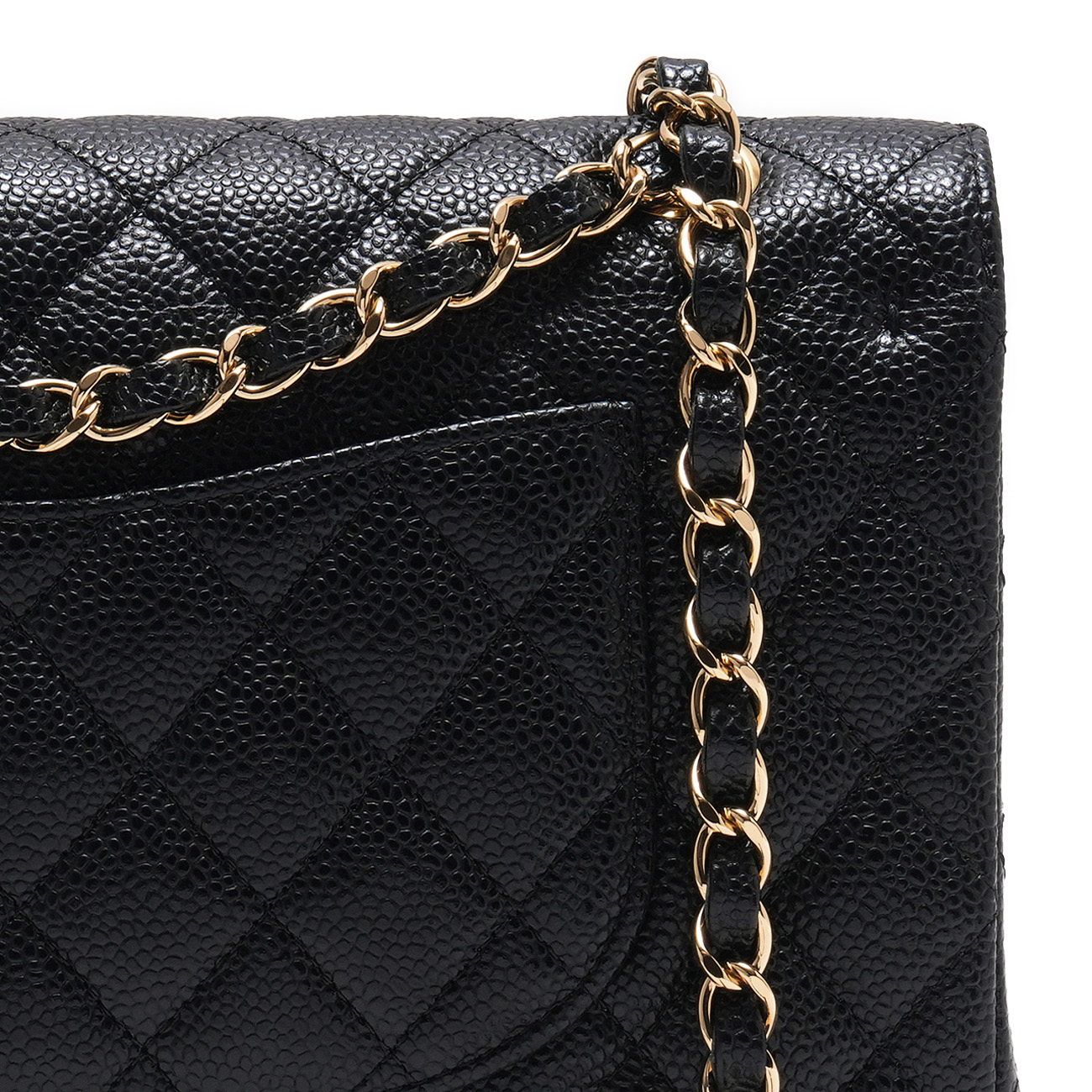 CHANEL(USED)샤넬 캐비어 클래식 미듐 플랩백