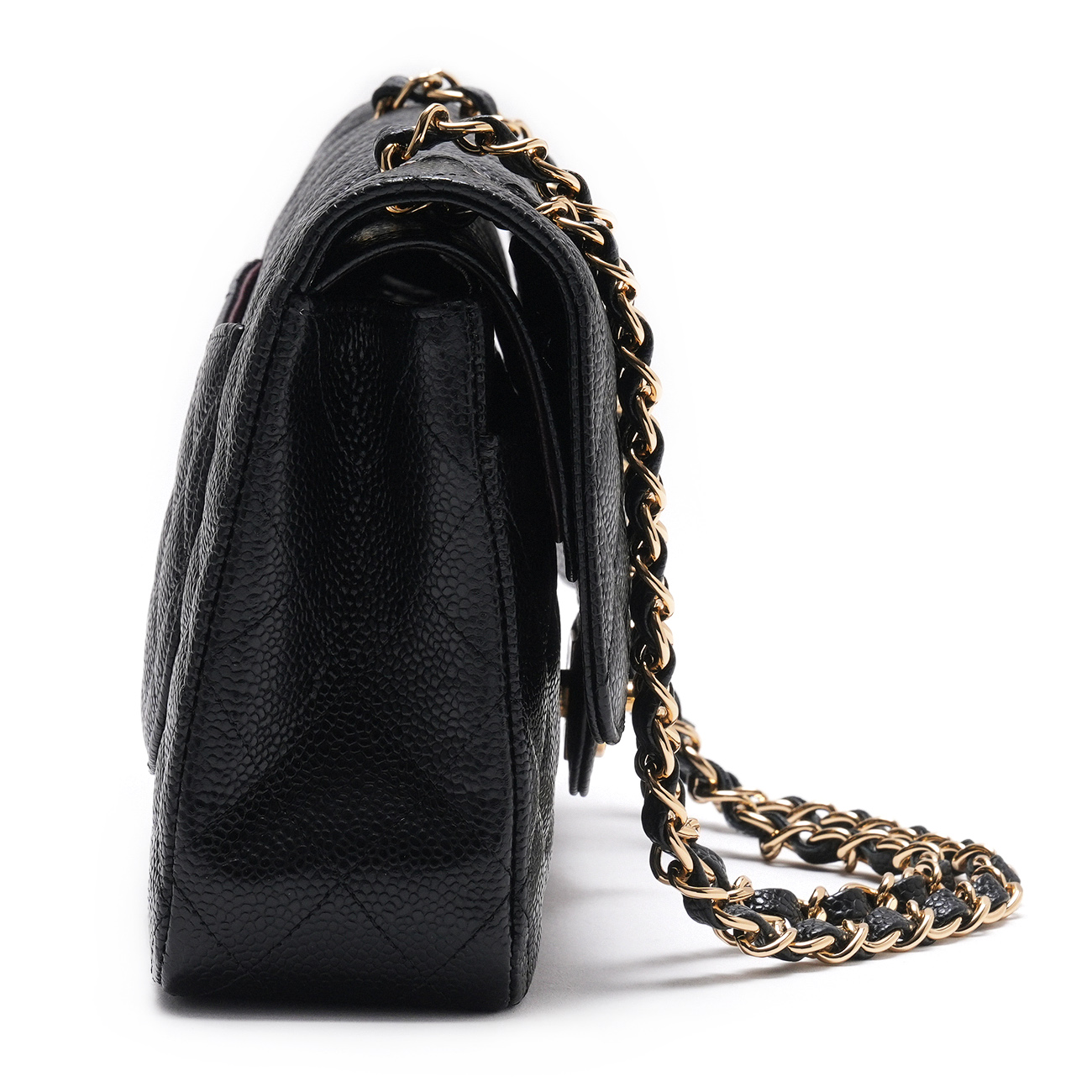CHANEL(USED)샤넬 캐비어 클래식 미듐 플랩백