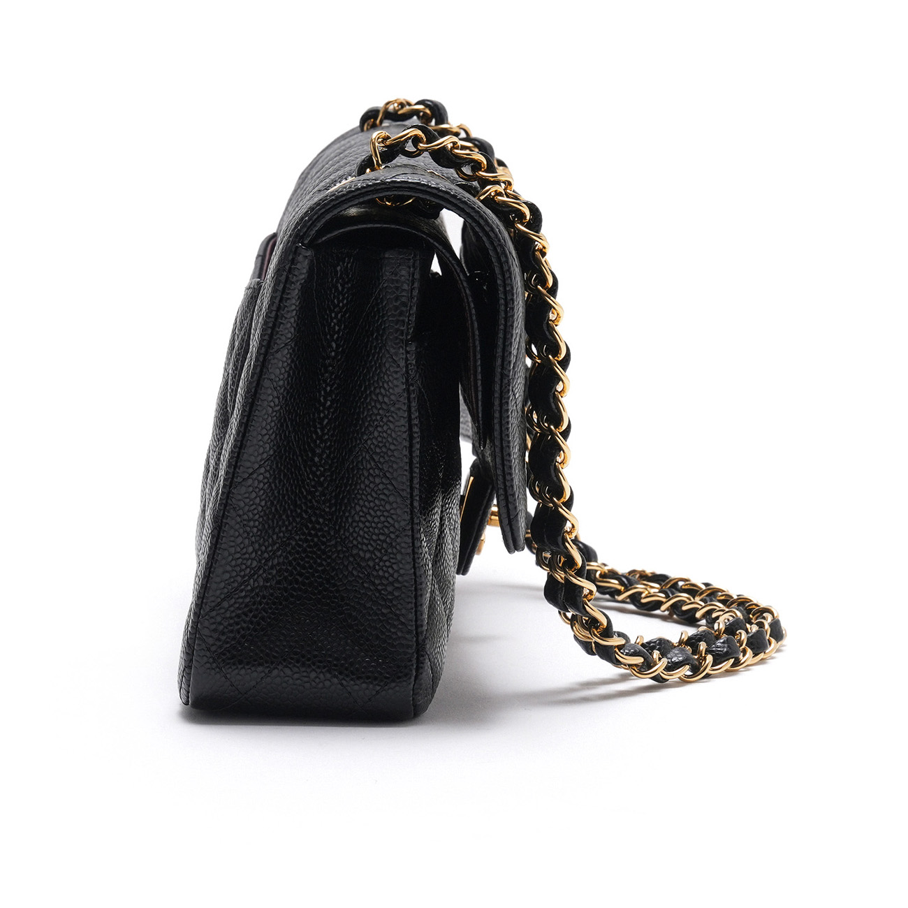 CHANEL(USED)샤넬 캐비어 클래식 미듐 플랩백