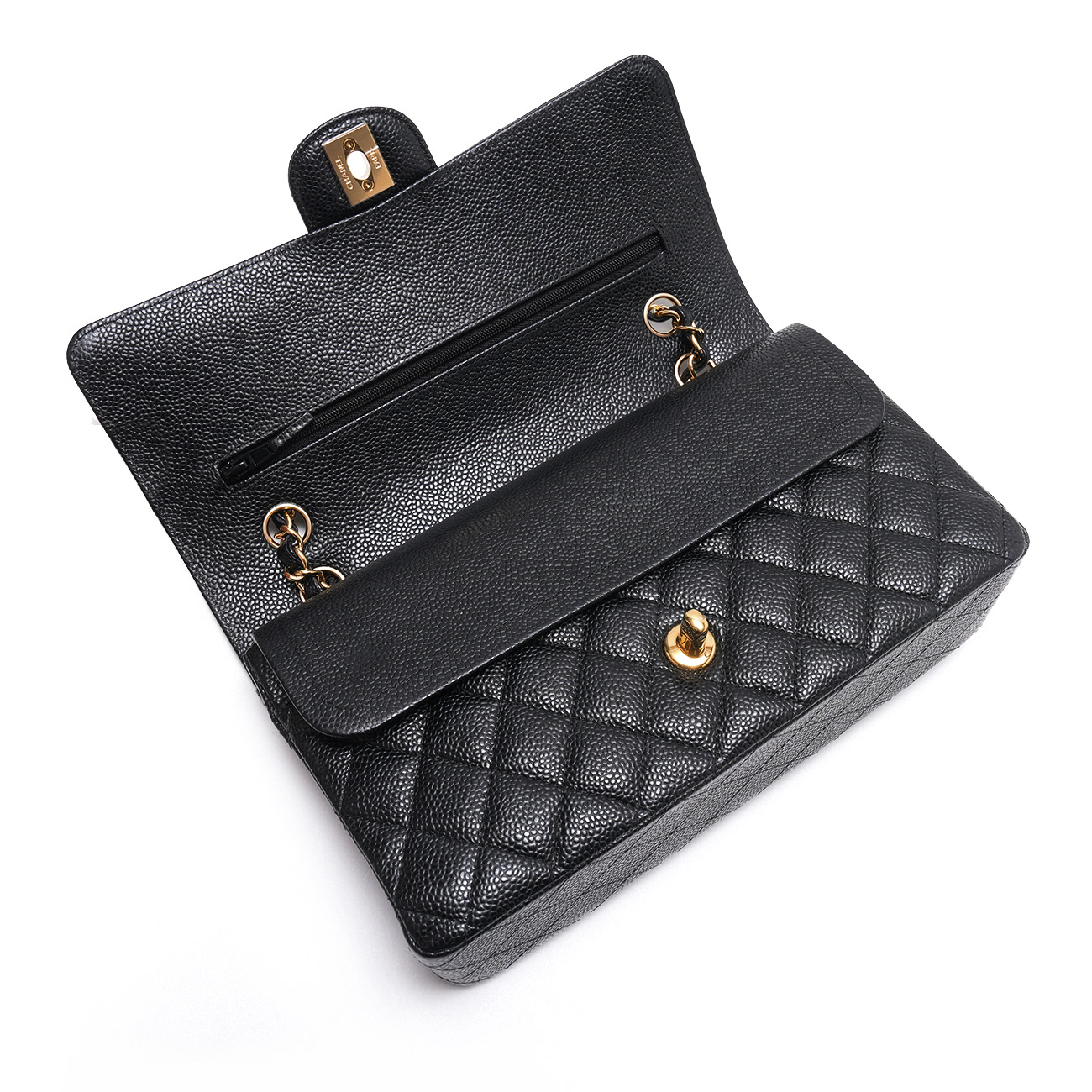 CHANEL(USED)샤넬 캐비어 클래식 미듐 플랩백