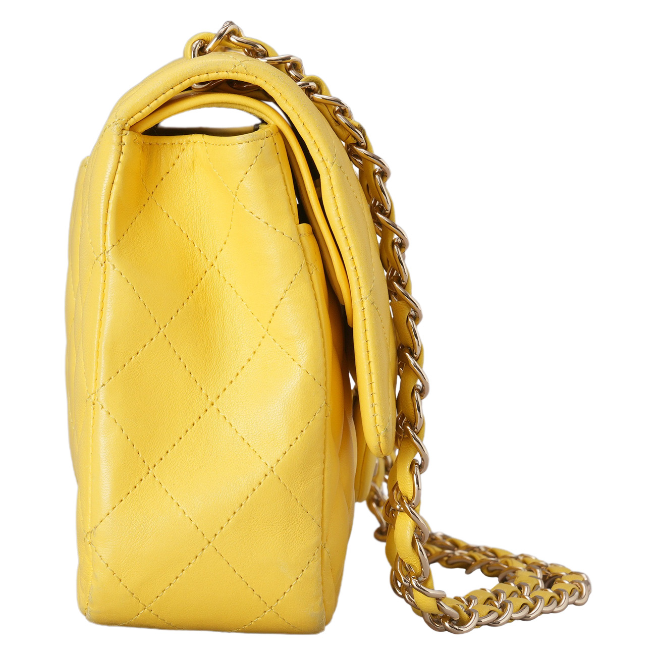 CHANEL(USED)샤넬 램스킨 클래식 미듐 플랩백