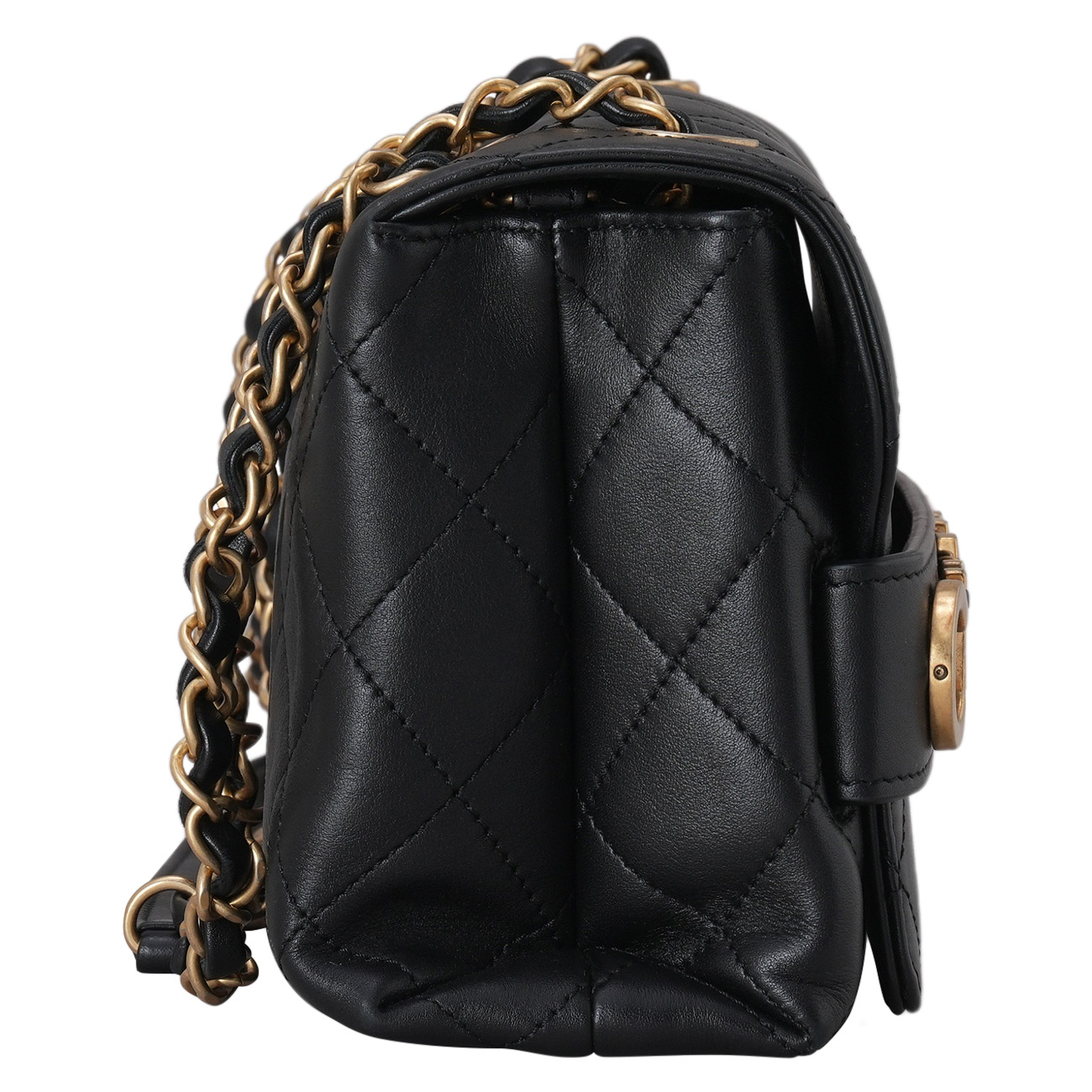 CHANEL(USED)샤넬 AS1491 시즌 레터링 체인 플랩백