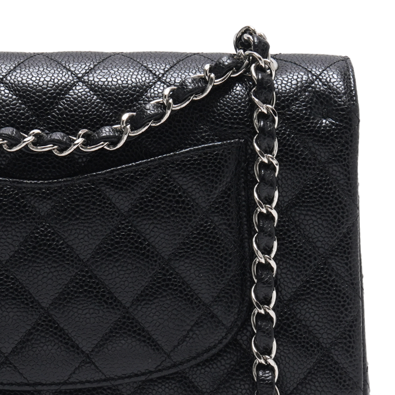 CHANEL(USED)샤넬 캐비어 클래식 미듐 플랩백