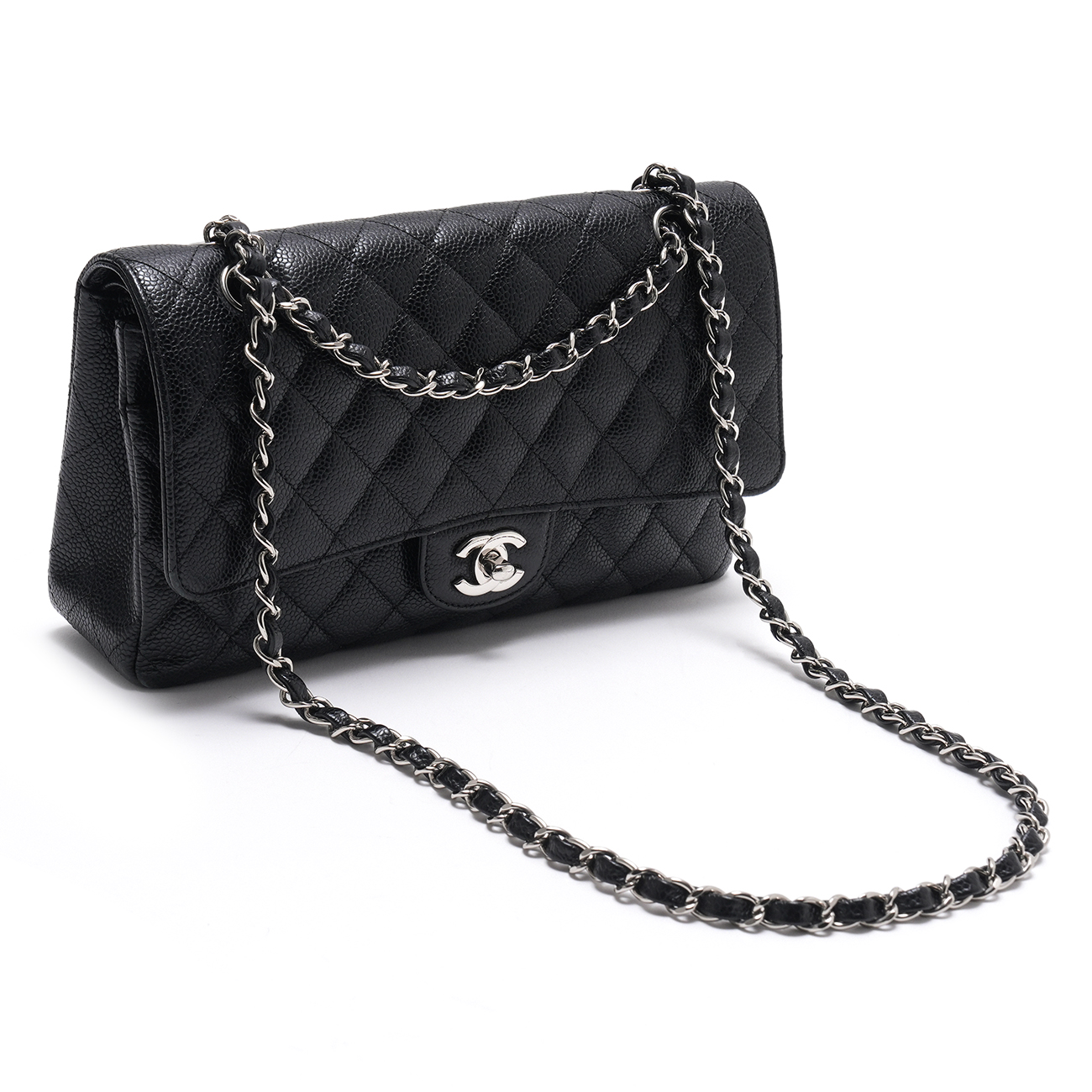 CHANEL(USED)샤넬 캐비어 클래식 미듐 플랩백