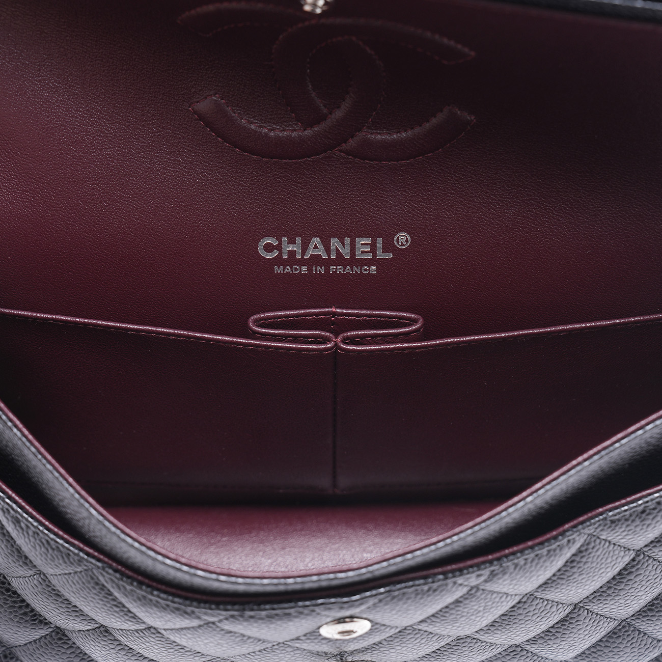 CHANEL(USED)샤넬 캐비어 클래식 미듐 플랩백