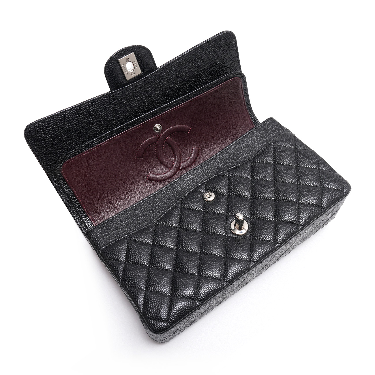 CHANEL(USED)샤넬 캐비어 클래식 미듐 플랩백