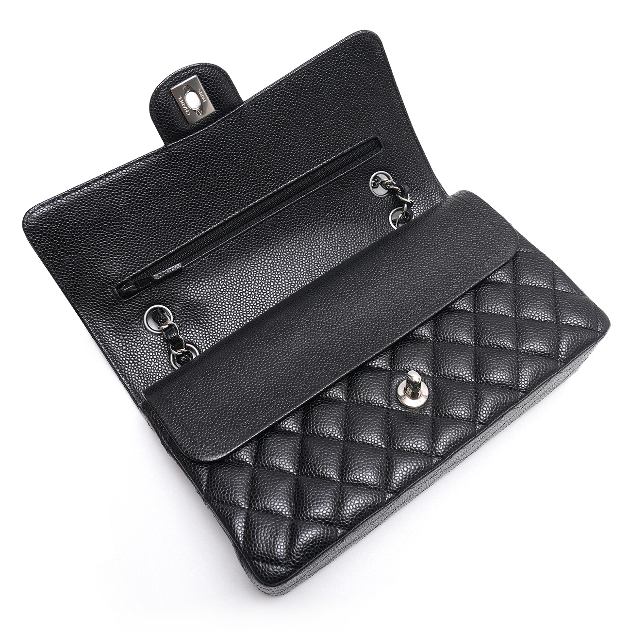 CHANEL(USED)샤넬 캐비어 클래식 미듐 플랩백