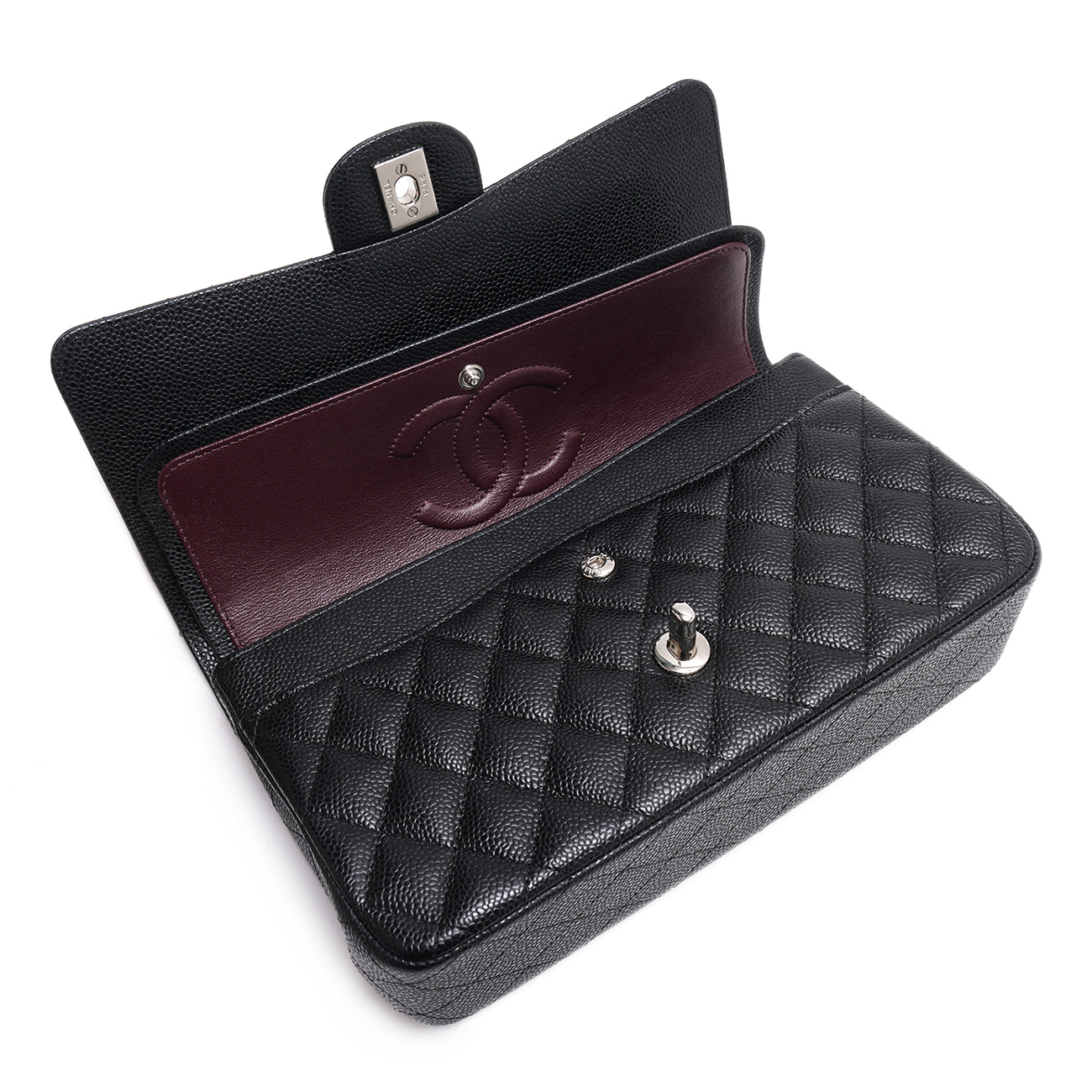 CHANEL(USED)샤넬 캐비어 클래식 미듐 플랩백