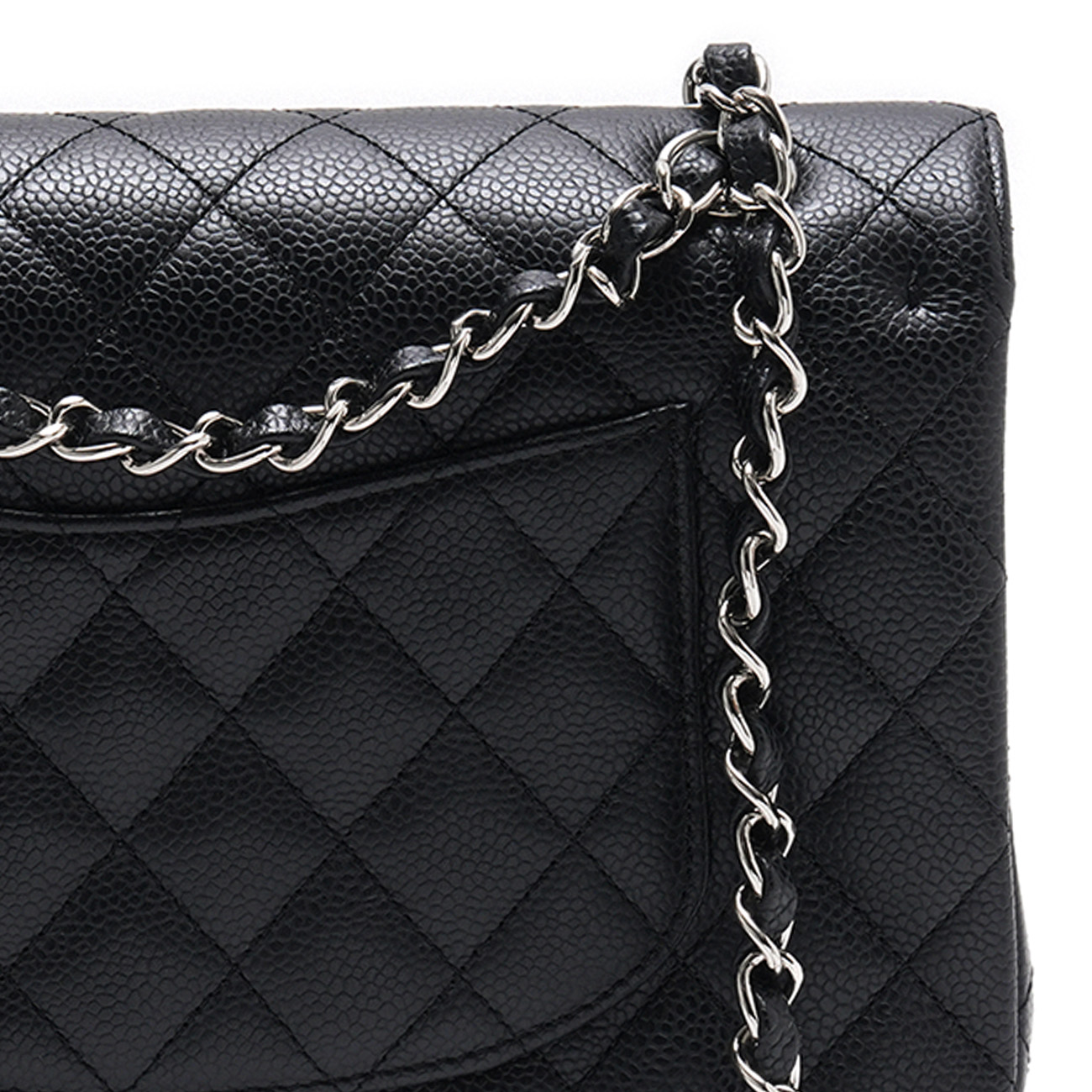 CHANEL(USED)샤넬 캐비어 클래식 미듐 플랩백