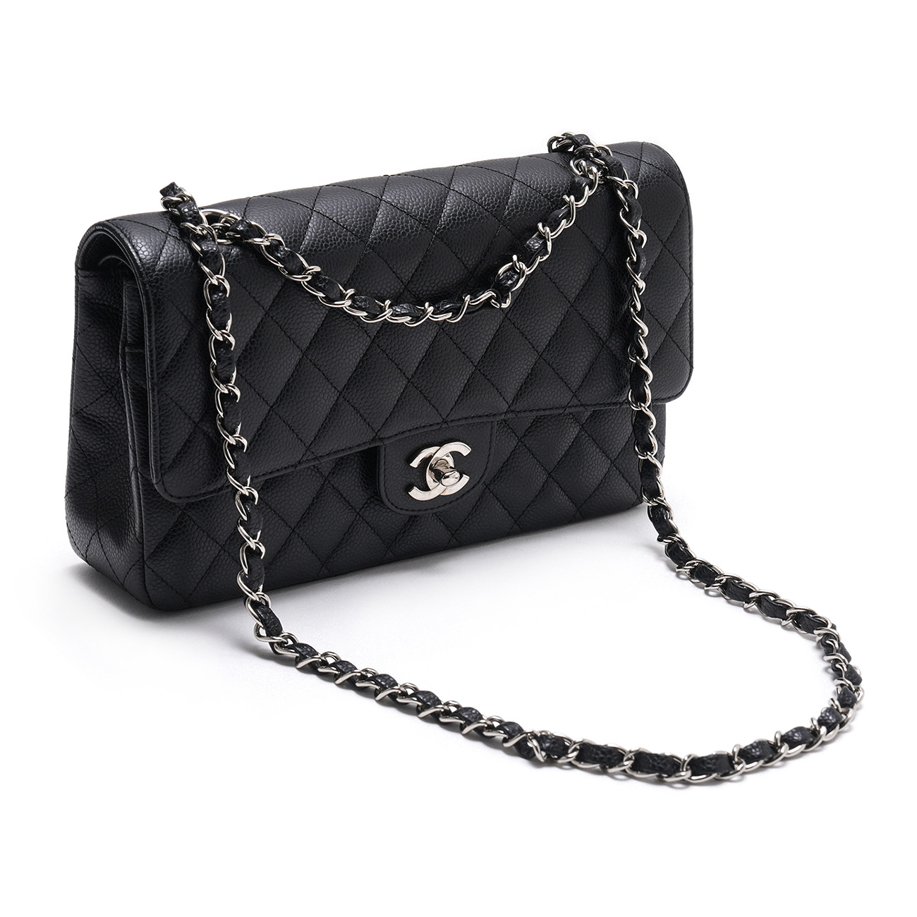 CHANEL(USED)샤넬 캐비어 클래식 미듐 플랩백