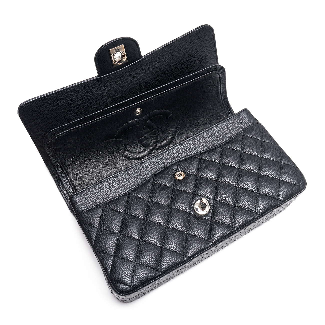 CHANEL(USED)샤넬 캐비어 클래식 미듐 플랩백