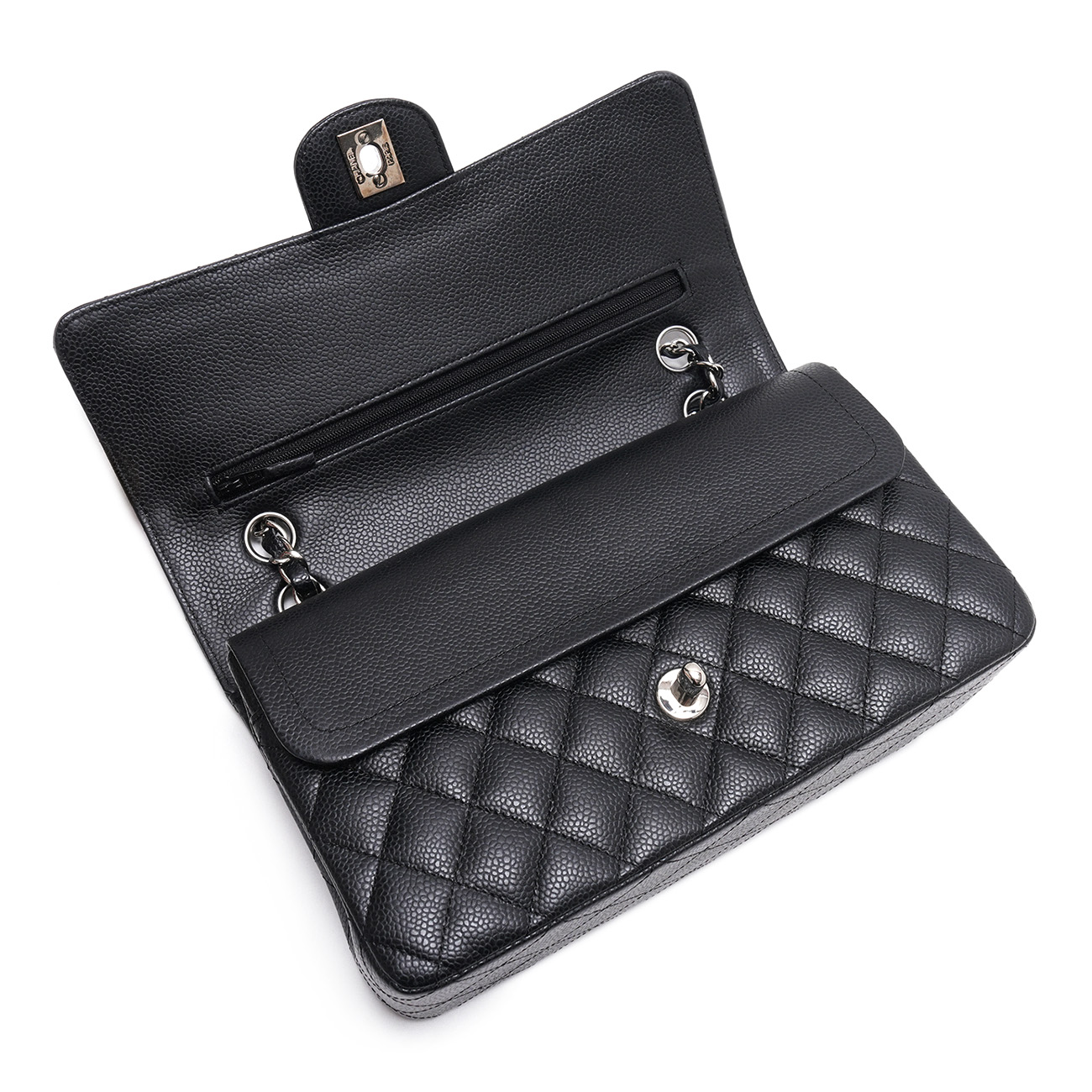 CHANEL(USED)샤넬 캐비어 클래식 미듐 플랩백