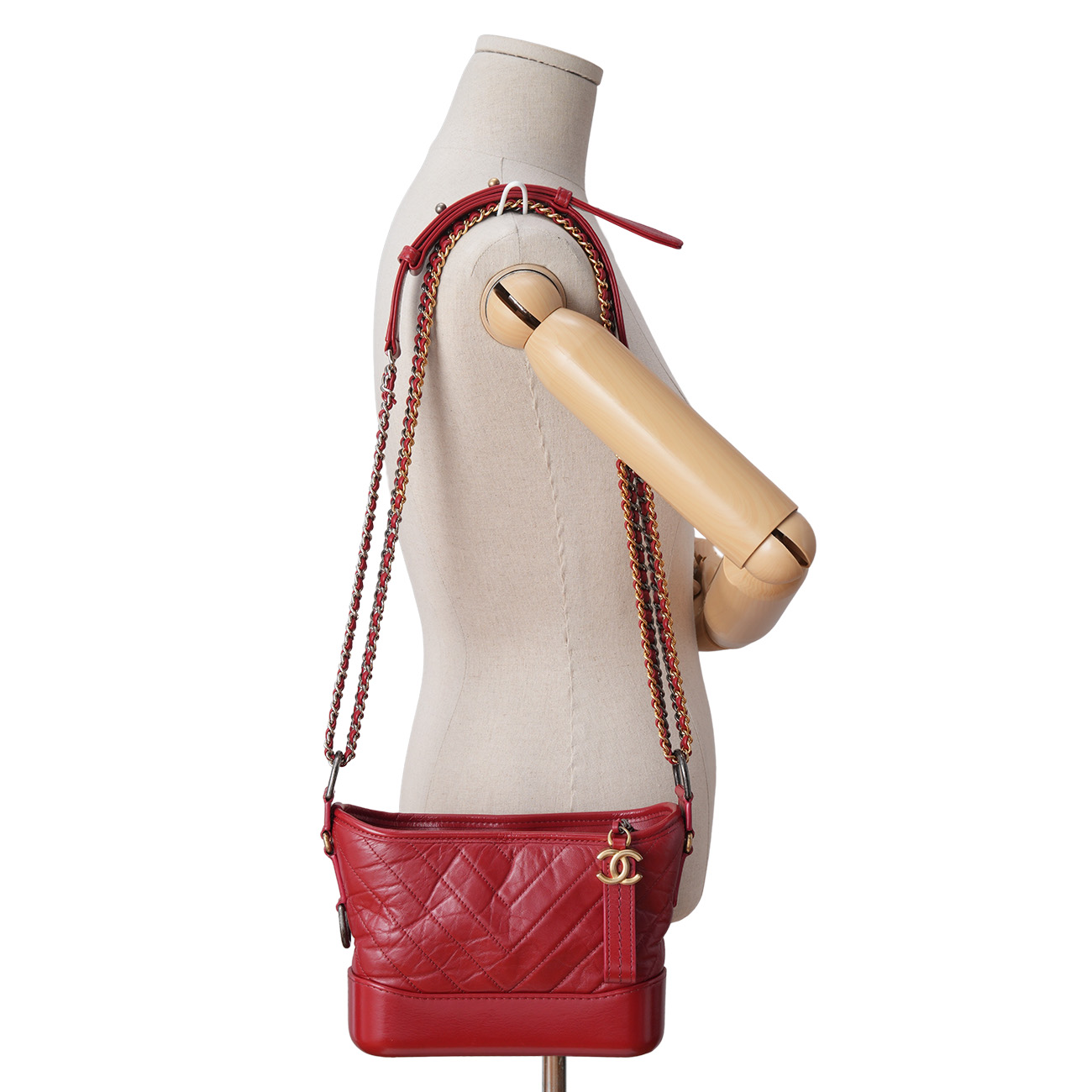 CHANEL(USED)샤넬 쉐브론 가브리엘 호보 스몰