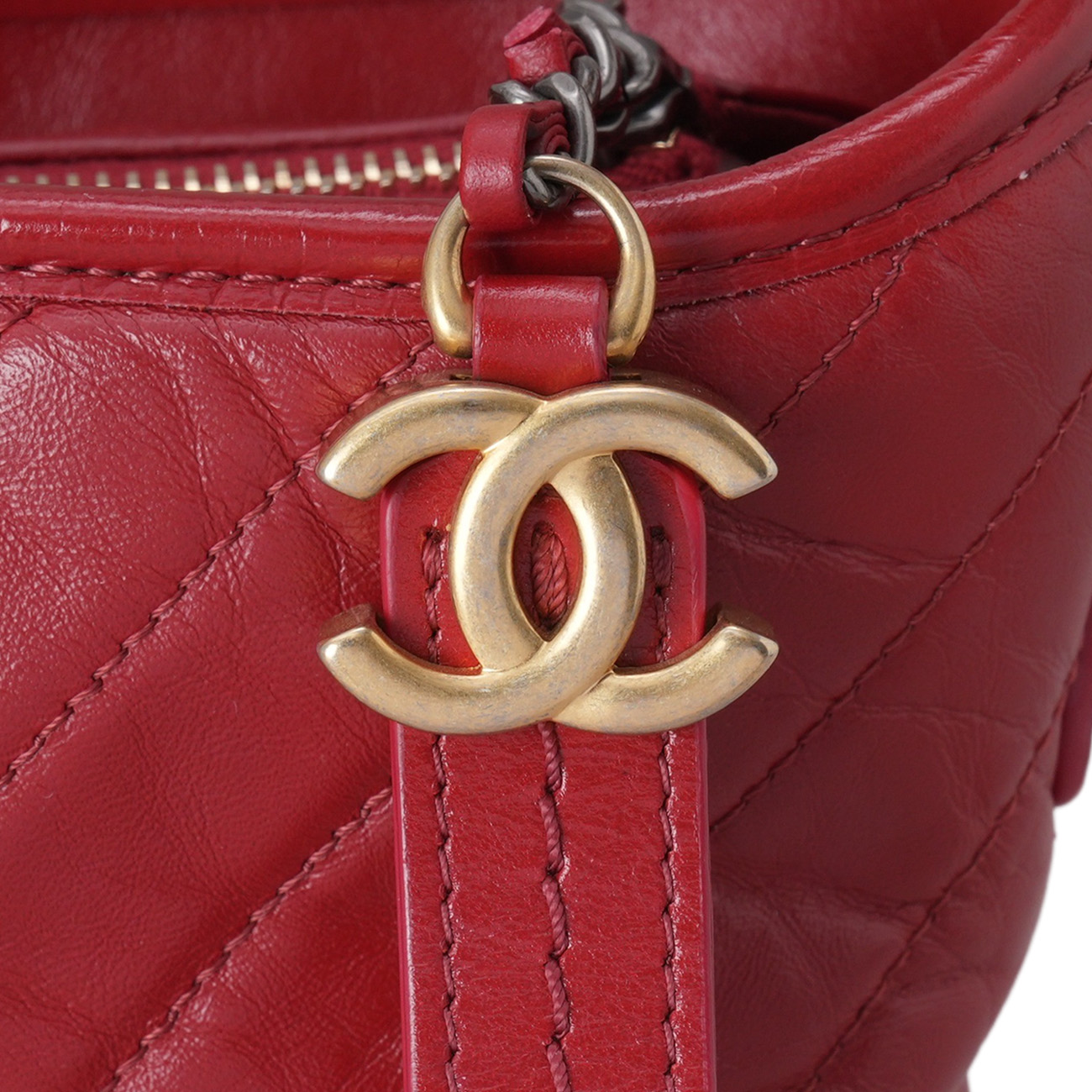 CHANEL(USED)샤넬 쉐브론 가브리엘 호보 스몰