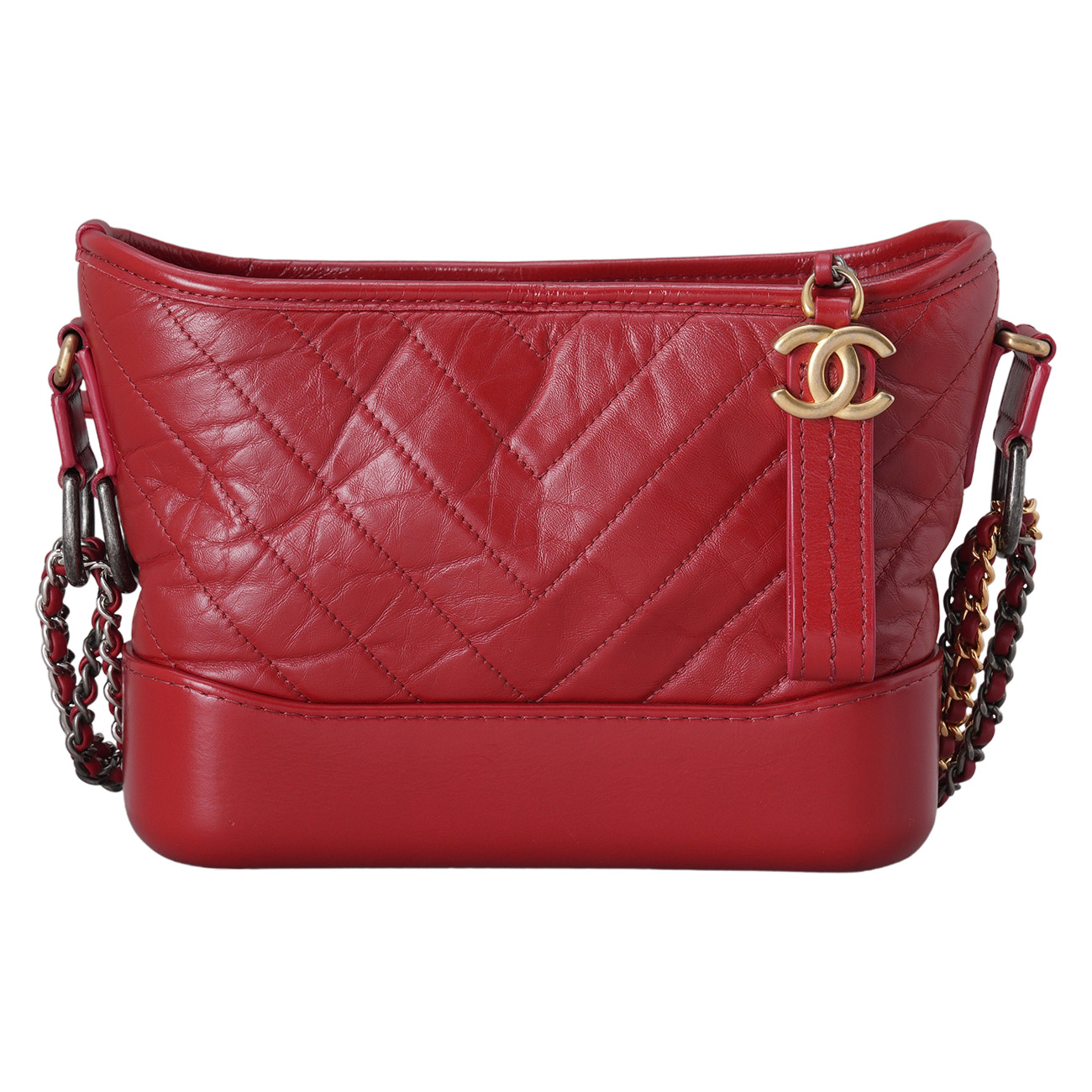 CHANEL(USED)샤넬 쉐브론 가브리엘 호보 스몰
