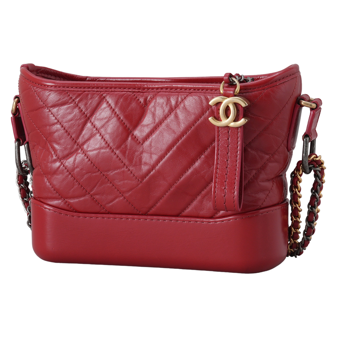 CHANEL(USED)샤넬 쉐브론 가브리엘 호보 스몰
