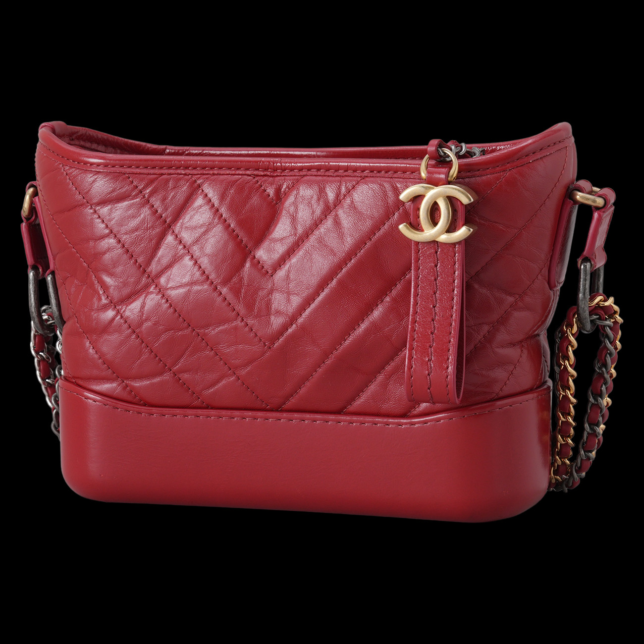 CHANEL(USED)샤넬 쉐브론 가브리엘 호보 스몰