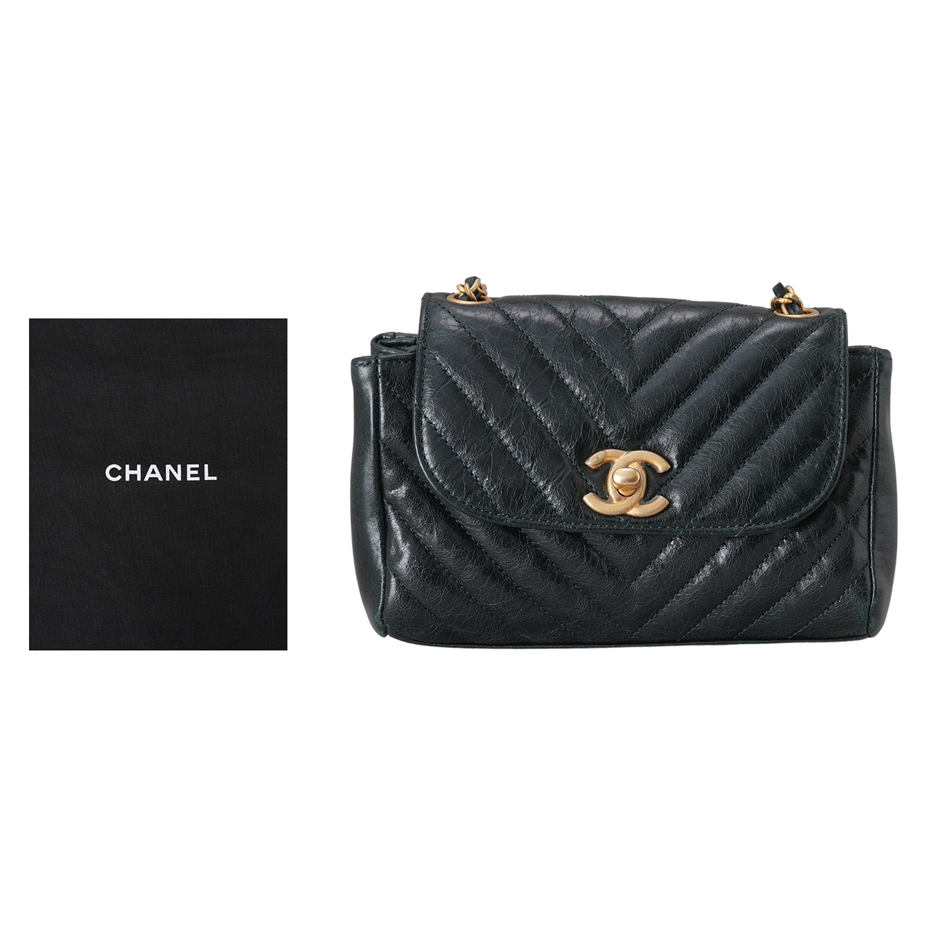 CHANEL(USED)샤넬 시즌 쉐브론 체인백