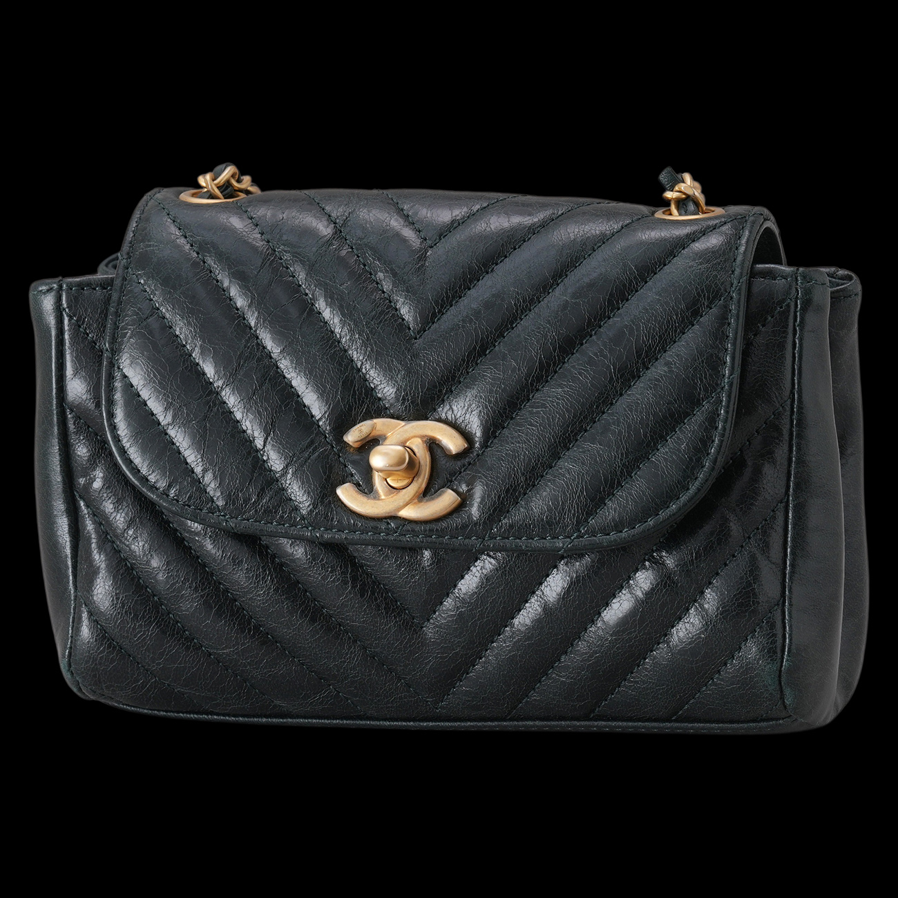 CHANEL(USED)샤넬 시즌 쉐브론 체인백