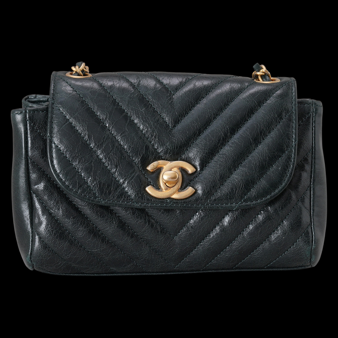 CHANEL(USED)샤넬 시즌 쉐브론 체인백