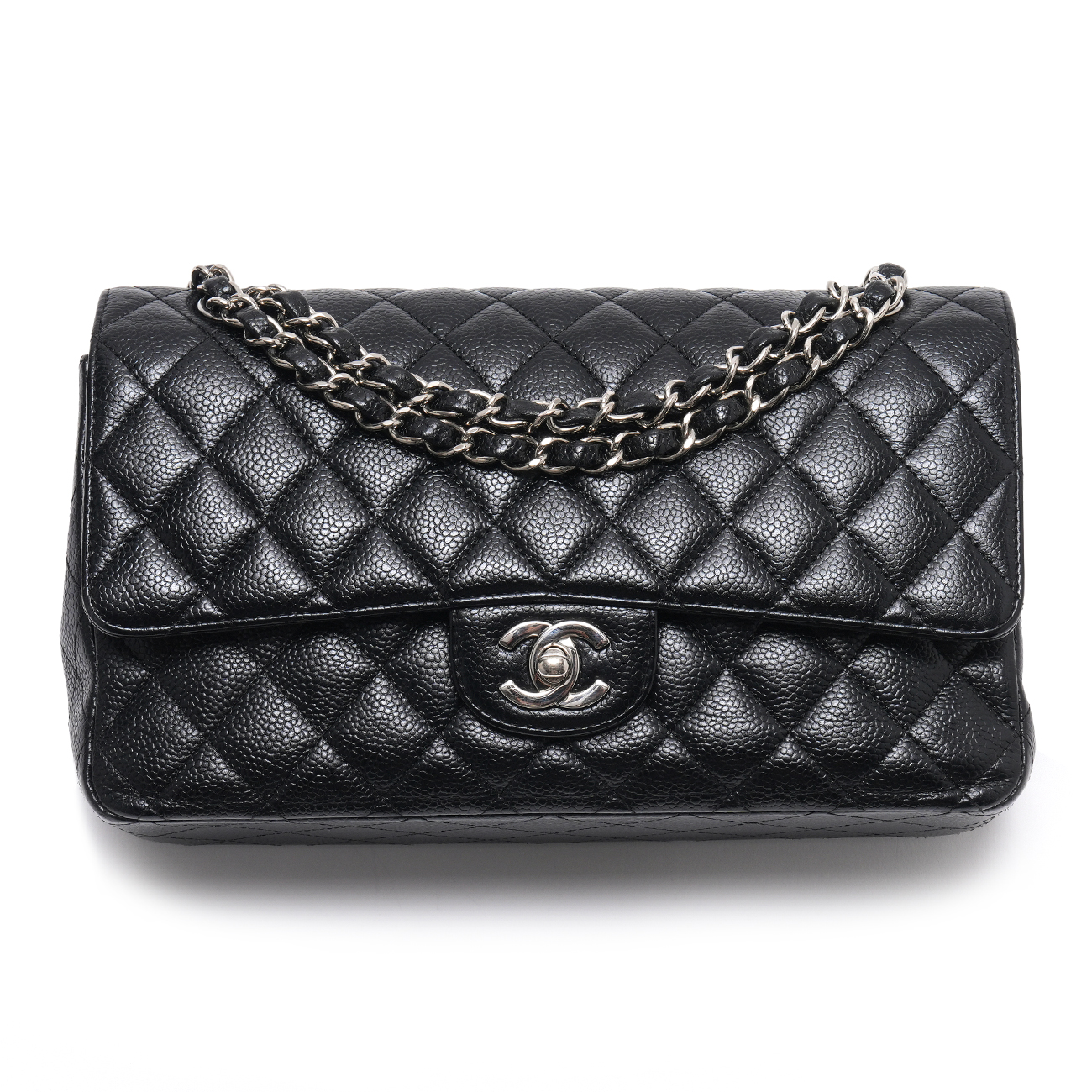 CHANEL(USED)샤넬 캐비어 클래식 미듐 플랩백