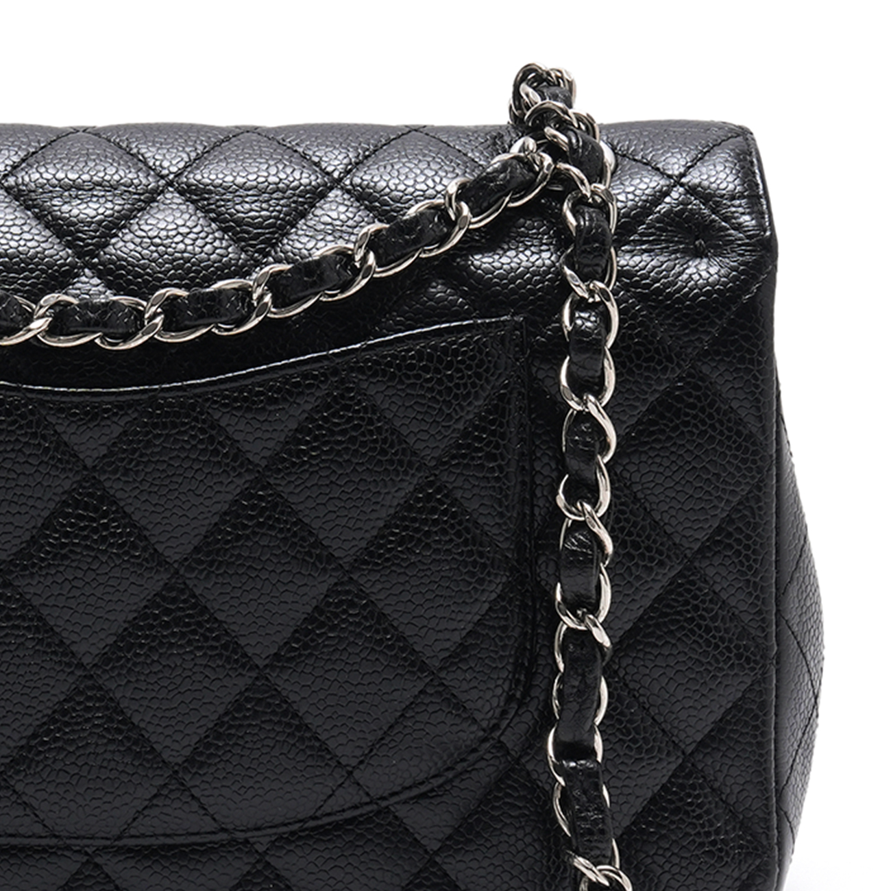 CHANEL(USED)샤넬 캐비어 클래식 미듐 플랩백
