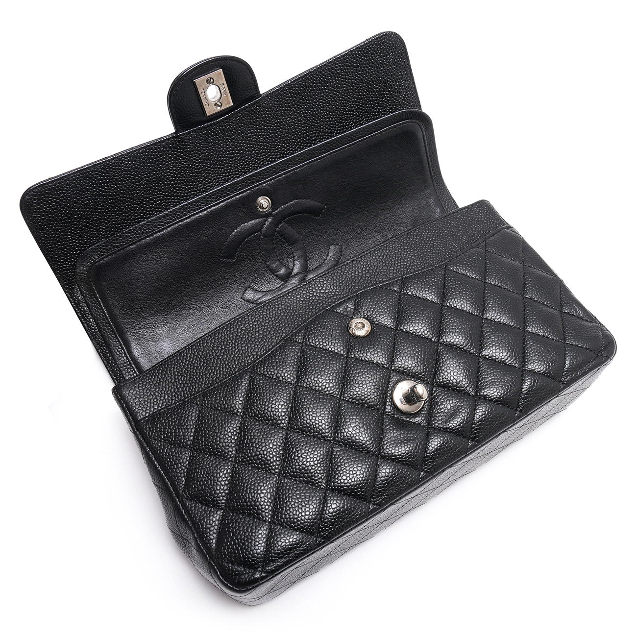 CHANEL(USED)샤넬 캐비어 클래식 미듐 플랩백