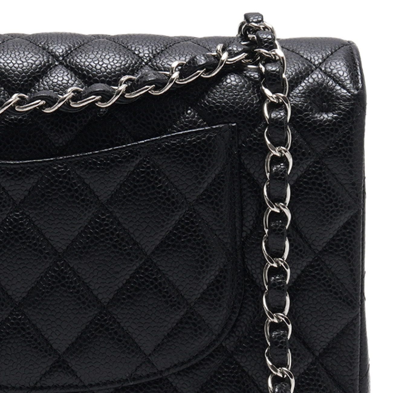 CHANEL(USED)샤넬 캐비어 클래식 미듐 플랩백