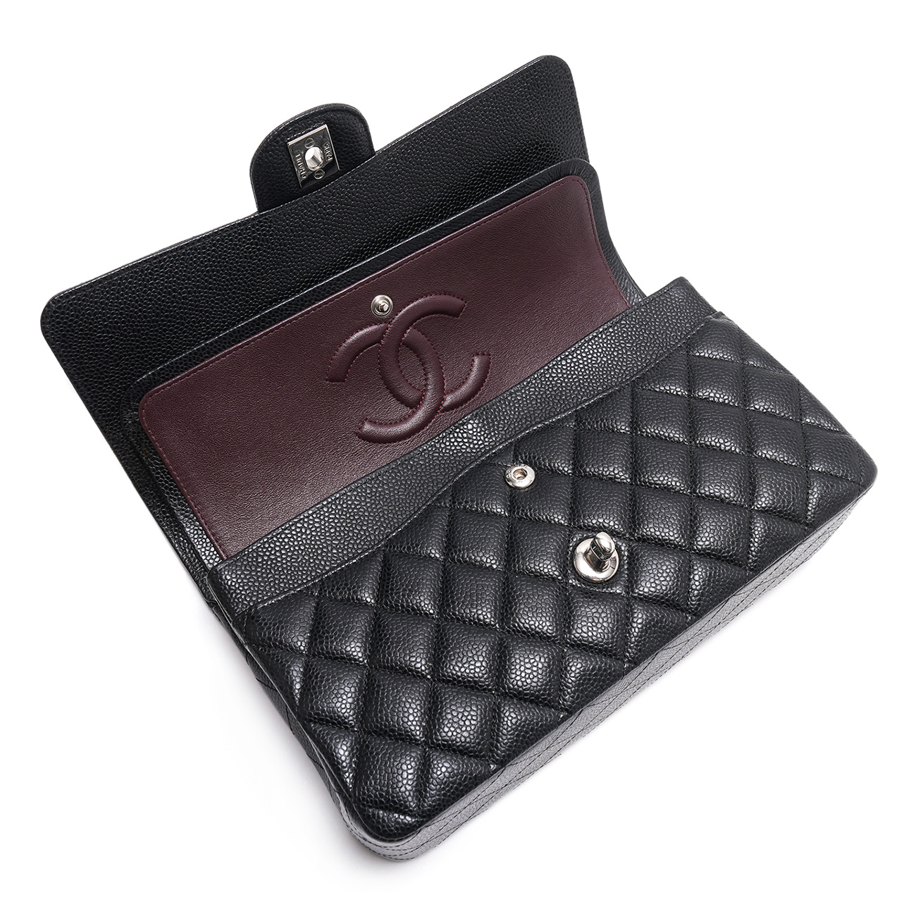 CHANEL(USED)샤넬 캐비어 클래식 미듐 플랩백