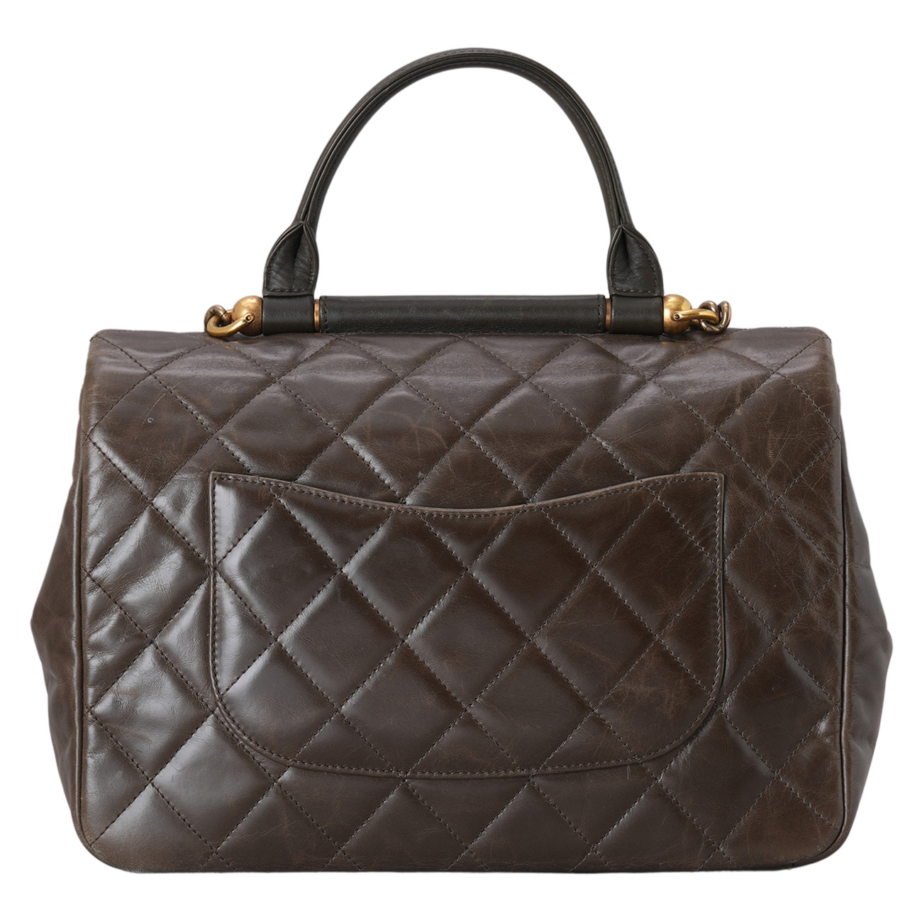 CHANEL(USED)샤넬 시즌 탑핸들 체인 숄더백
