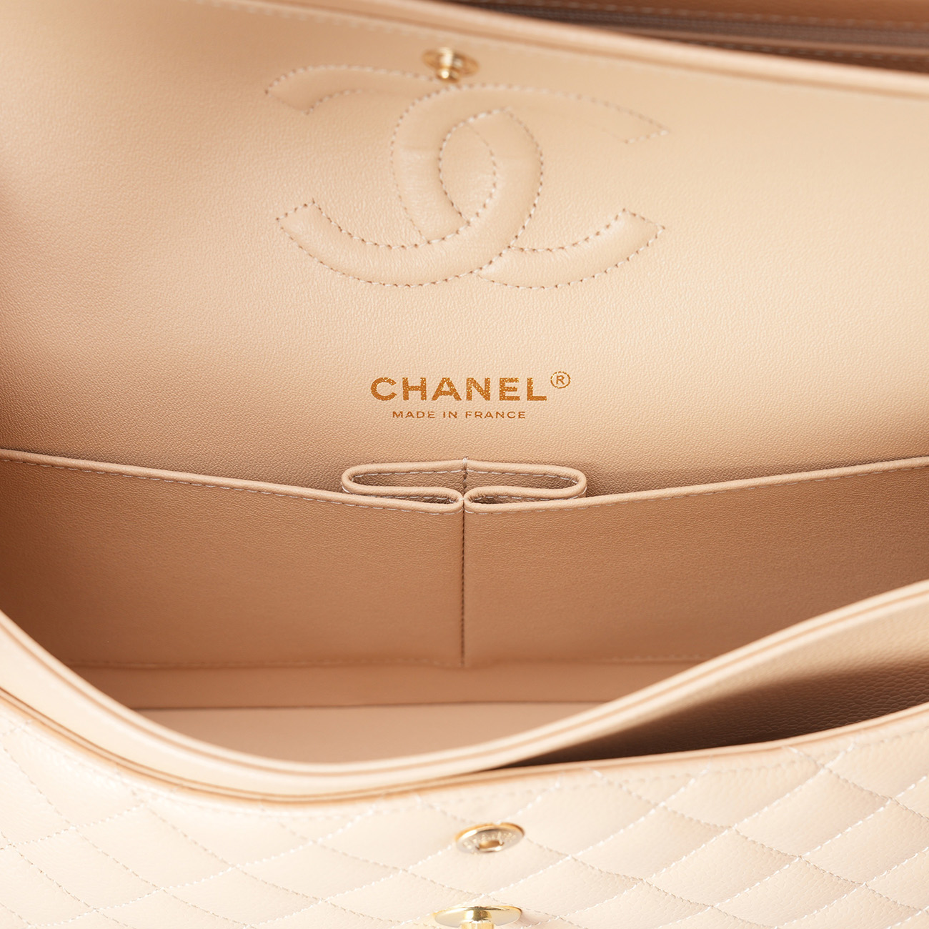 CHANEL(USED)샤넬 캐비어 클래식 미듐 플랩백