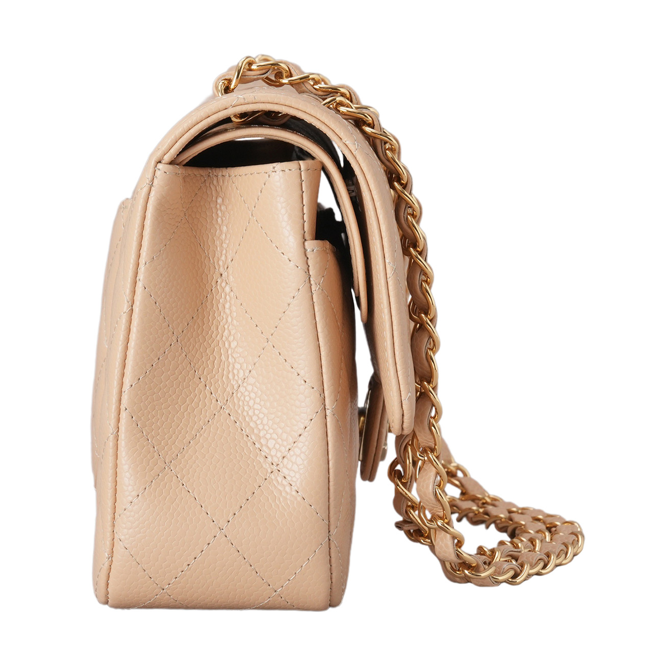 CHANEL(USED)샤넬 캐비어 클래식 미듐 플랩백
