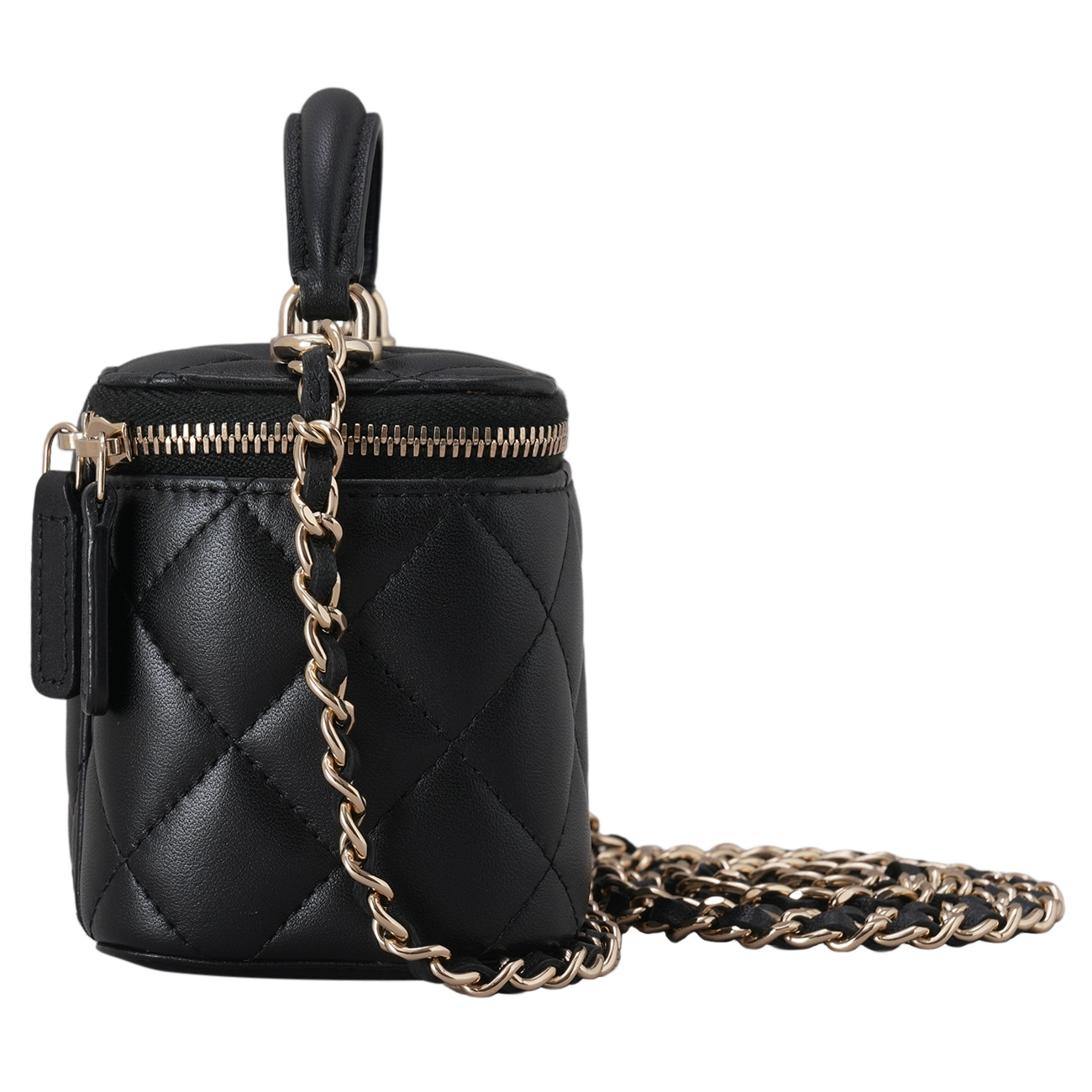 CHANEL(USED)샤넬 베니티 탑핸들백 미니
