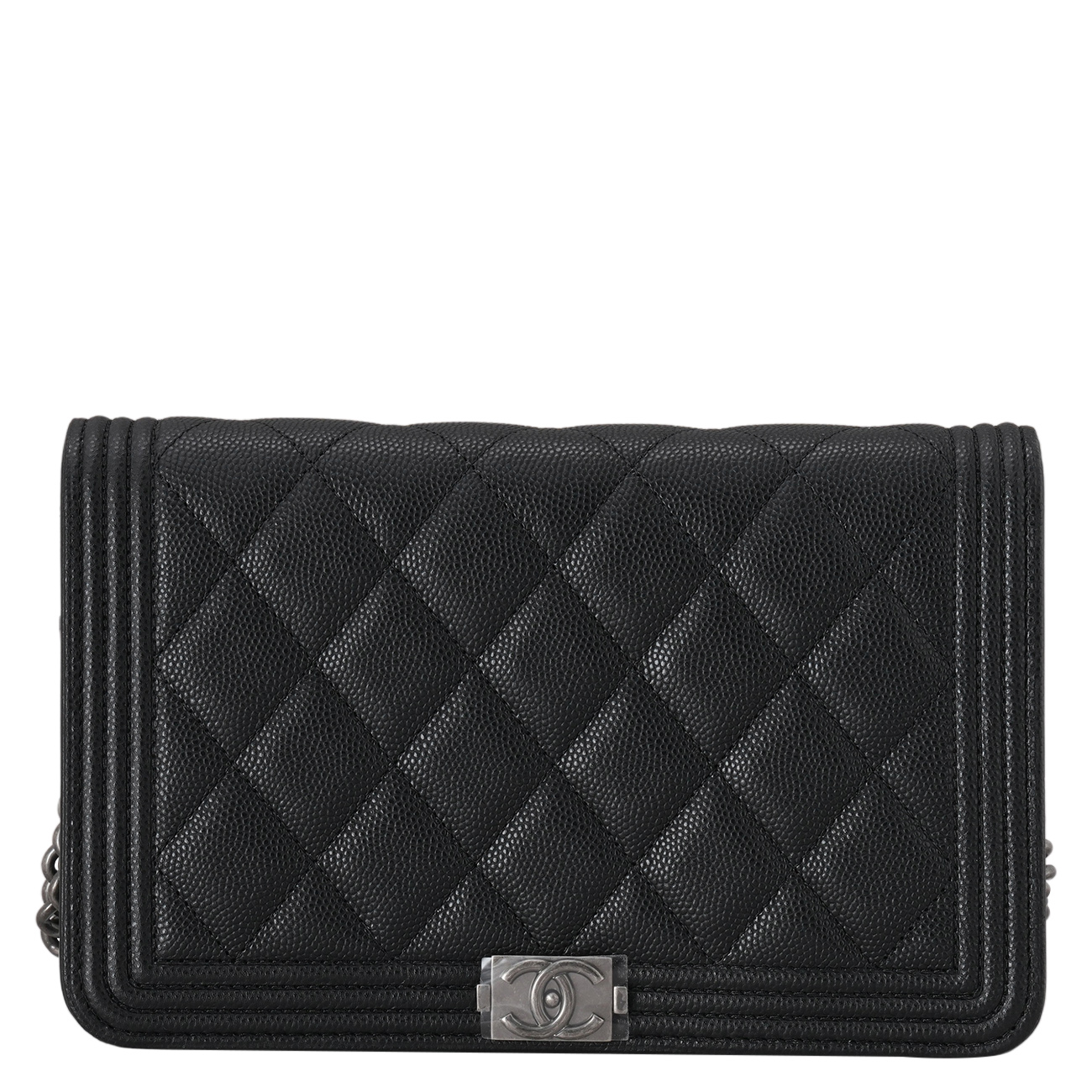 CHANEL(USED)샤넬 캐비어 보이샤넬 WOC