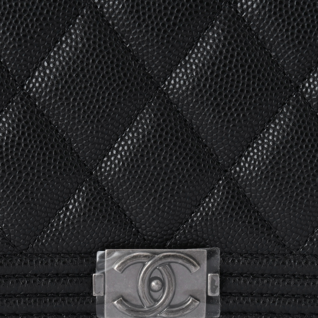 CHANEL(USED)샤넬 캐비어 보이샤넬 WOC
