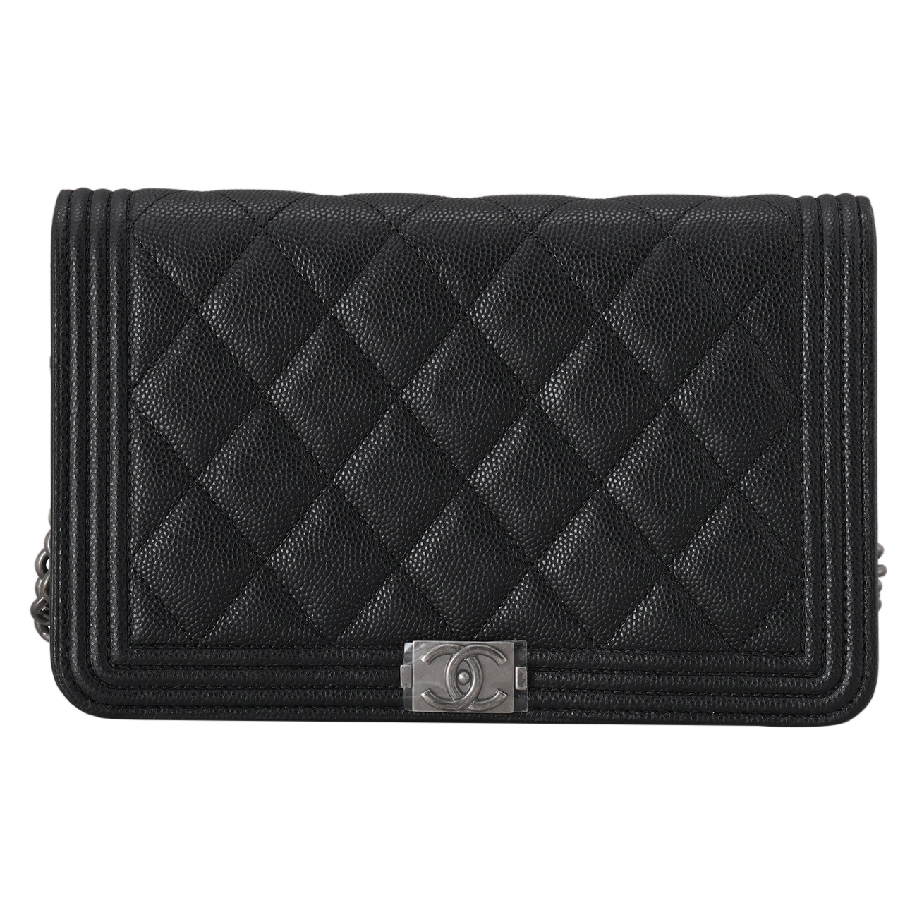 CHANEL(USED)샤넬 캐비어 보이샤넬 WOC