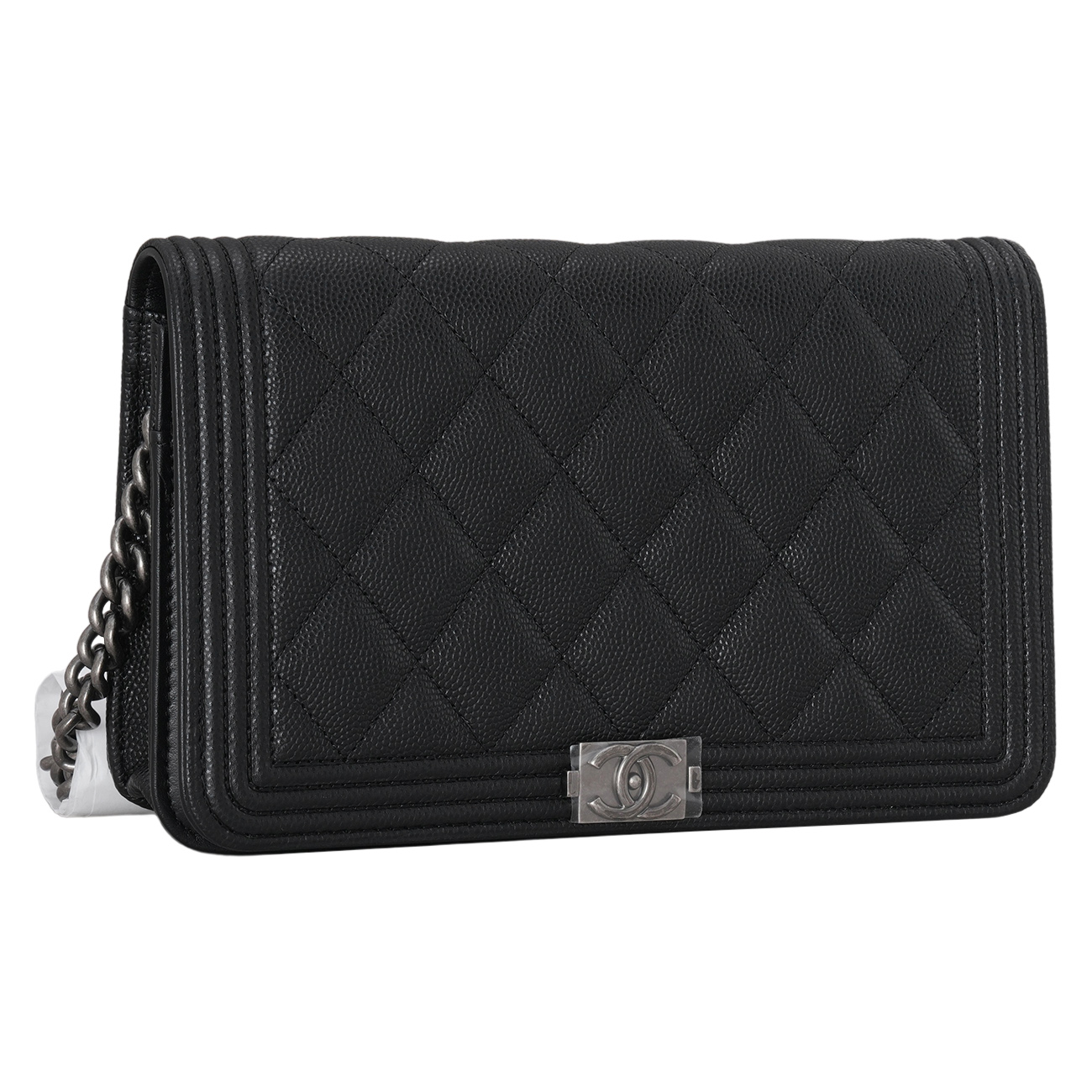 CHANEL(USED)샤넬 캐비어 보이샤넬 WOC