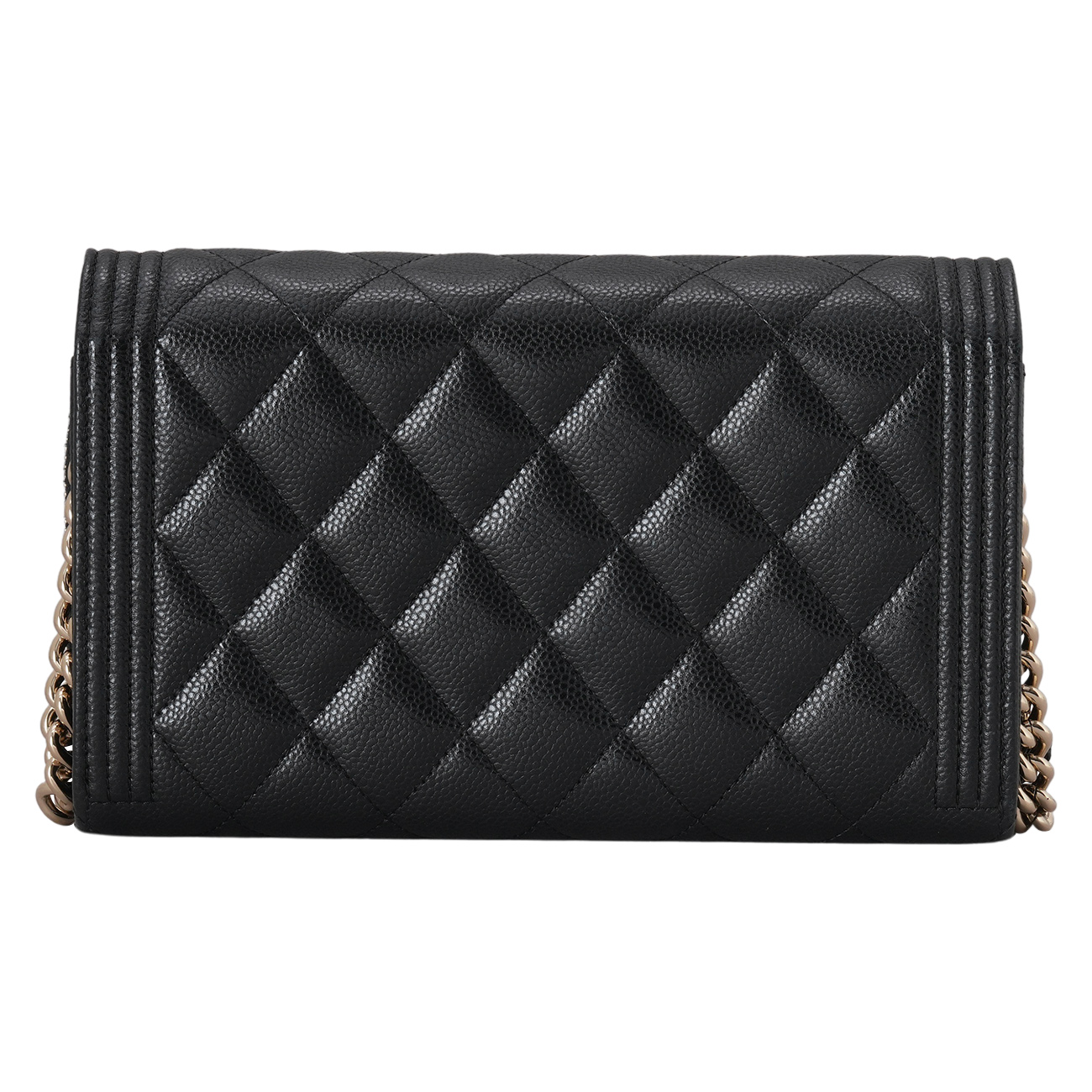 CHANEL(USED)샤넬 캐비어 보이샤넬 지퍼 WOC