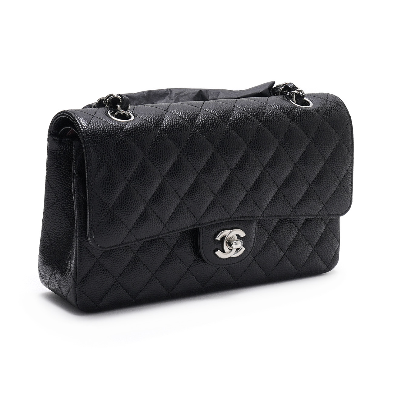 CHANEL(NEW)샤넬 캐비어 클래식 미듐 플랩백 (새상품) NEW PRODUCT
