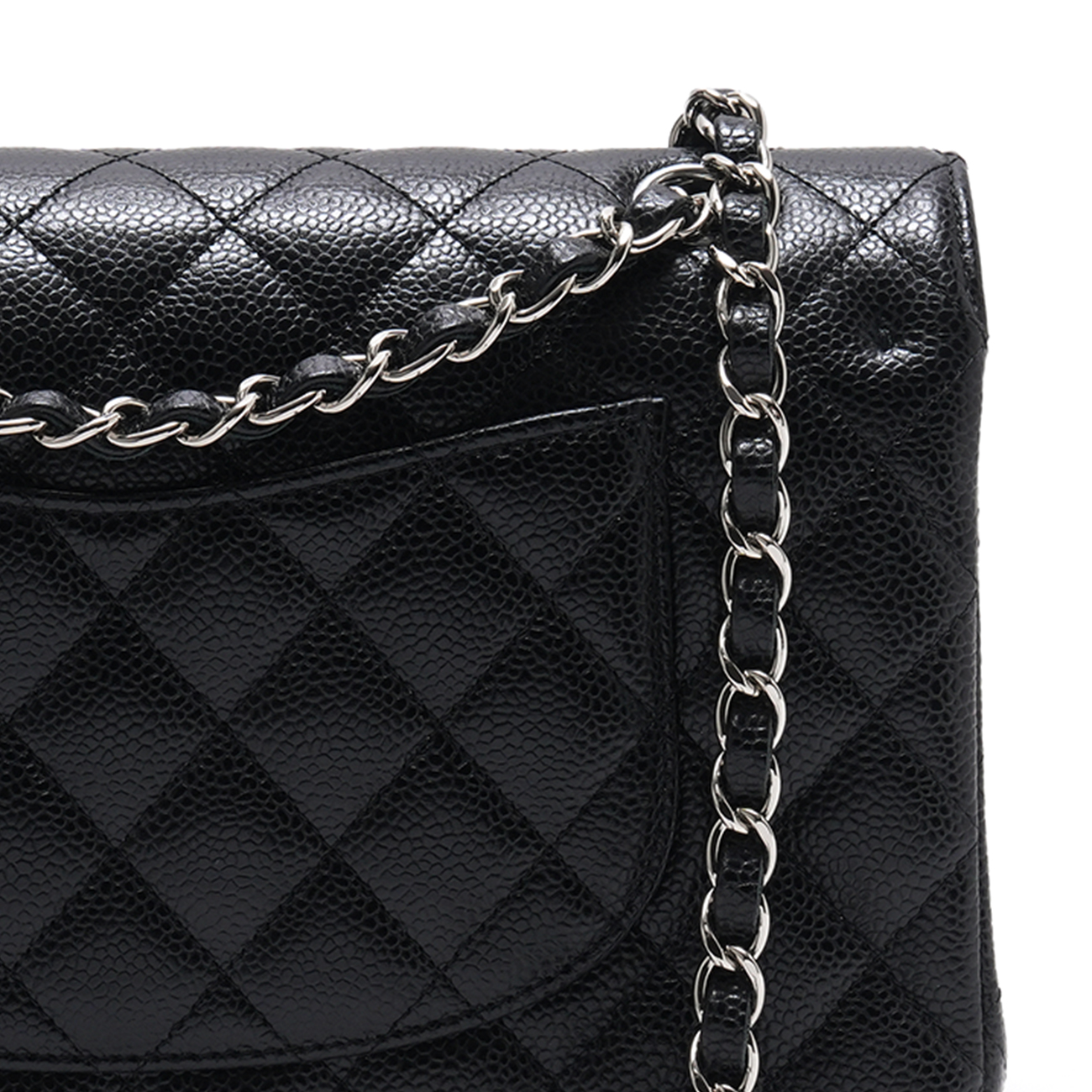 CHANEL(USED)샤넬 캐비어 클래식 미듐 플랩백