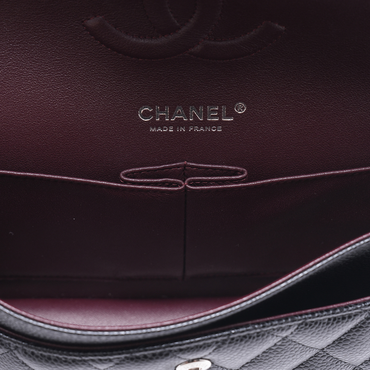 CHANEL(USED)샤넬 캐비어 클래식 미듐 플랩백