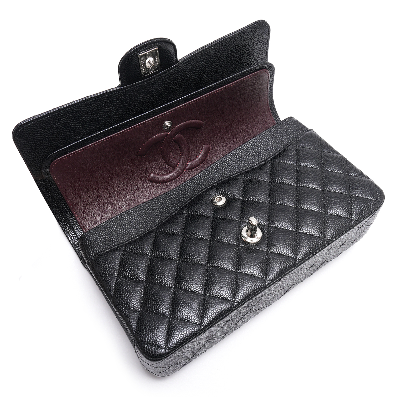 CHANEL(USED)샤넬 캐비어 클래식 미듐 플랩백