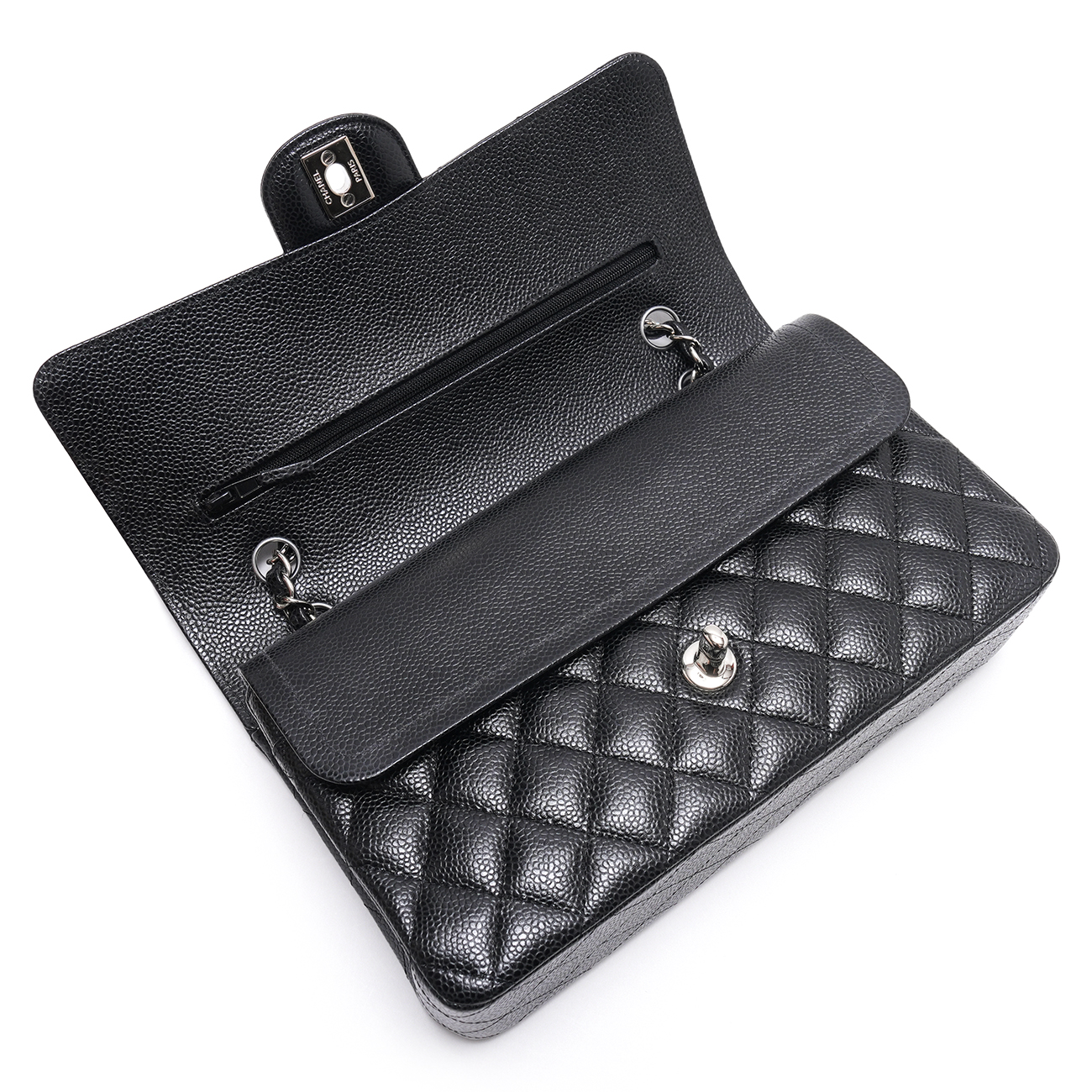 CHANEL(USED)샤넬 캐비어 클래식 미듐 플랩백