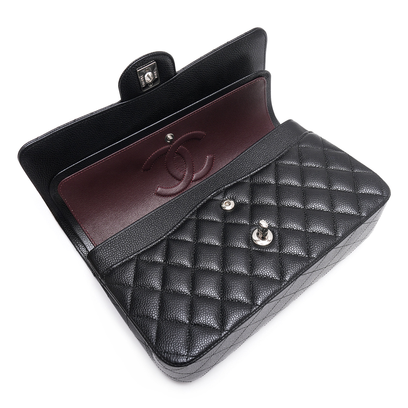 CHANEL(USED)샤넬 캐비어 클래식 미듐 플랩백
