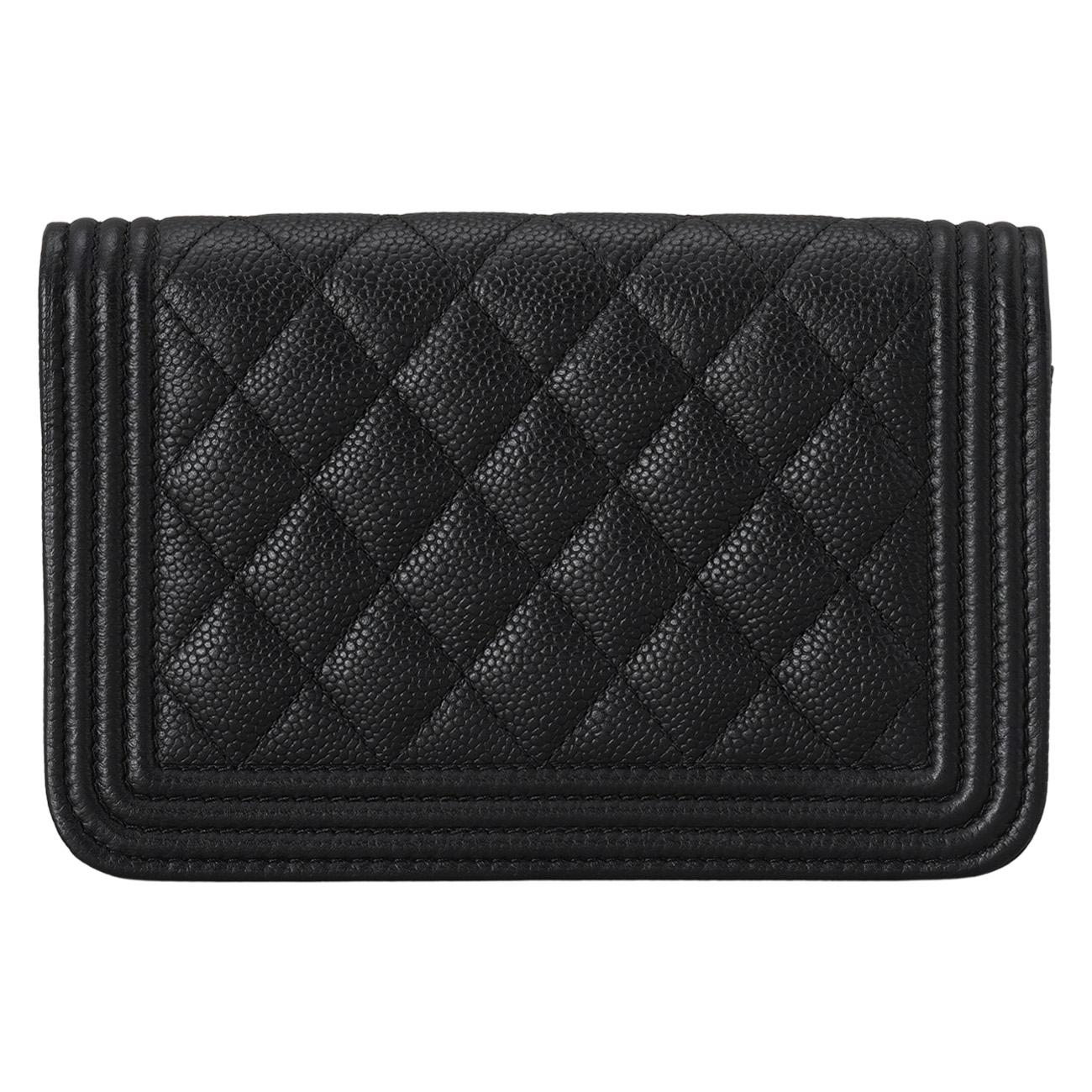 CHANEL(USED)샤넬 캐비어 보이 미니 WOC