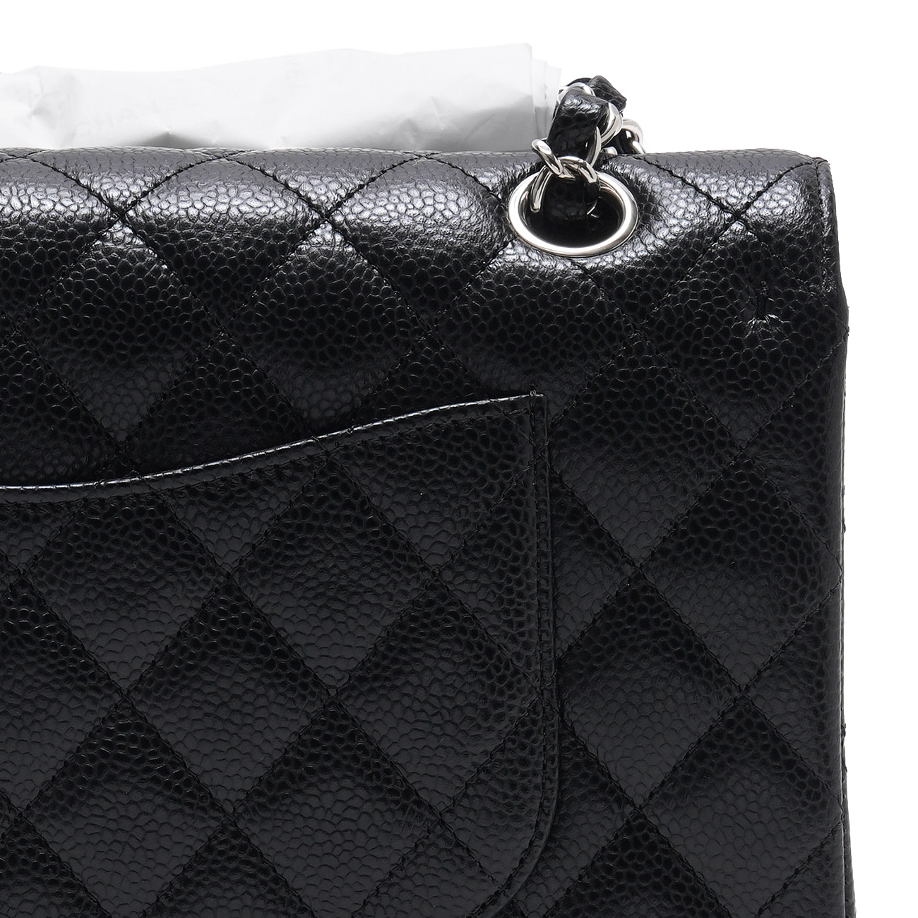 CHANEL(USED)샤넬 캐비어 클래식 미듐 플랩백