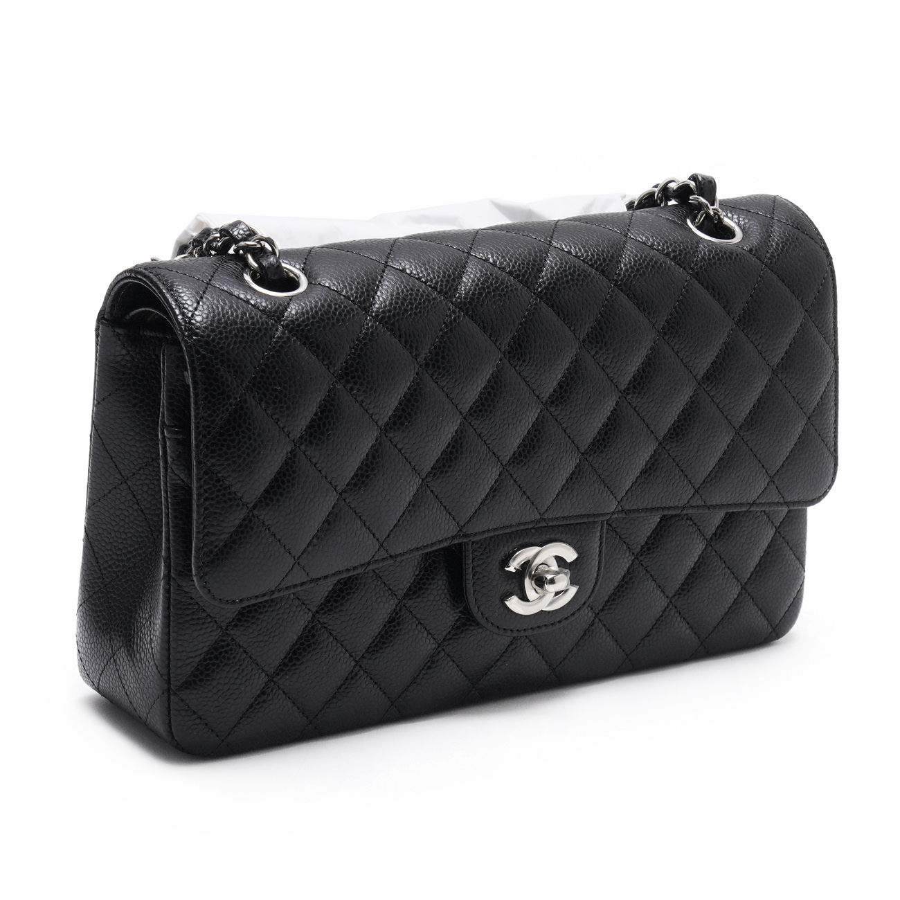 CHANEL(USED)샤넬 캐비어 클래식 미듐 플랩백