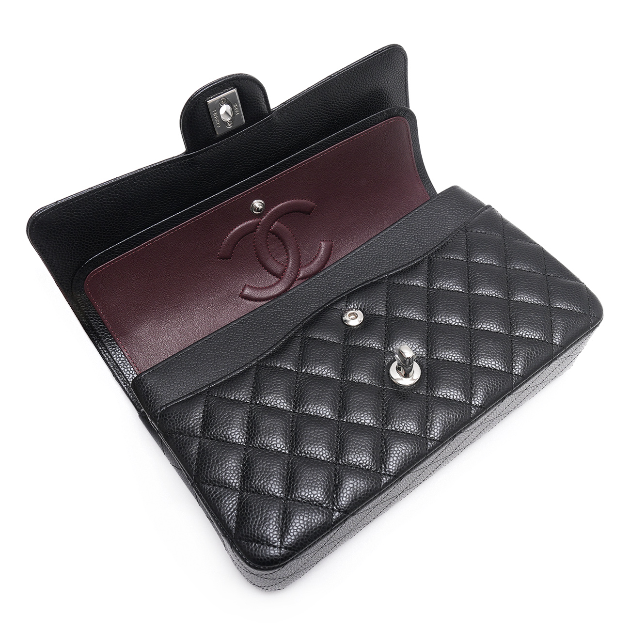 CHANEL(USED)샤넬 캐비어 클래식 미듐 플랩백