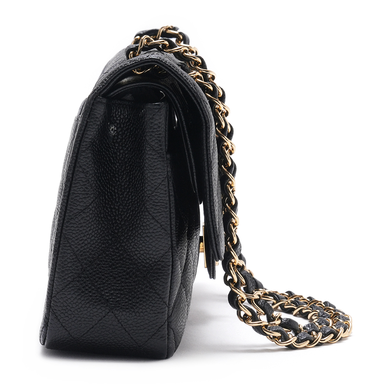 CHANEL(USED)샤넬 캐비어 클래식 미듐 플랩백